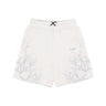 Pantalone Corto Tuta Uomo Embroidery Lightning Shorts White/grey PH00534