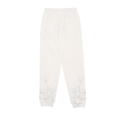 Pantalone Tuta Leggero Uomo Embroidery Lightning Pants White/grey PH00536