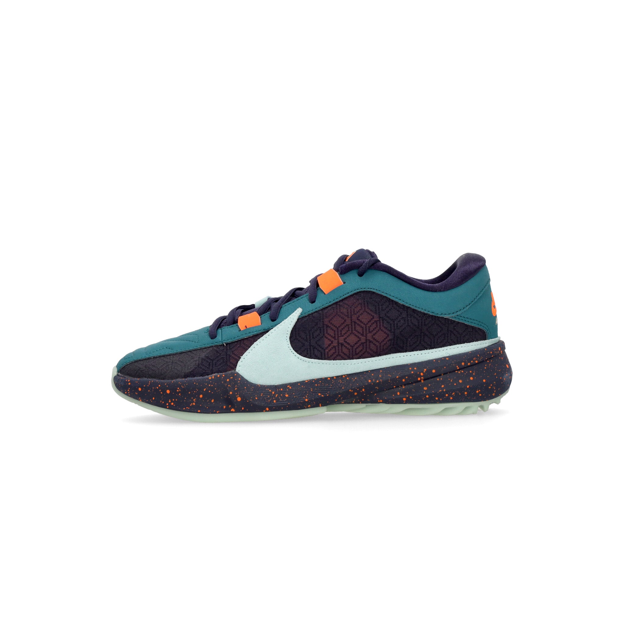 Scarpa Basket Uomo Zoom Freak 5 Geode Teal/purple Ink/total Orange/jade Ice DX4985-300