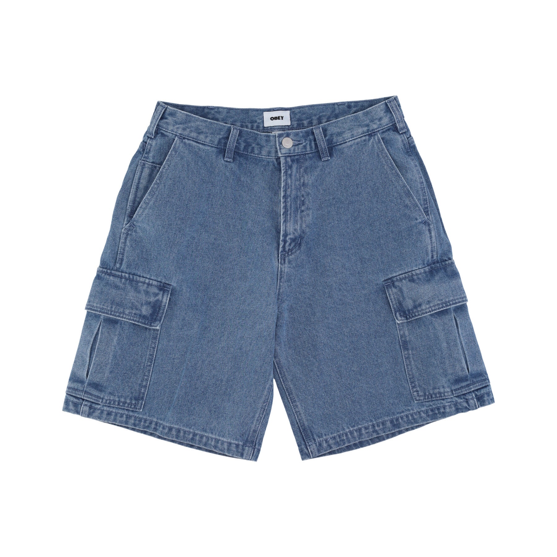 Jeans Corto Uomo Bigwig Baggy Denim Cargo Short Light Indigo 172100085