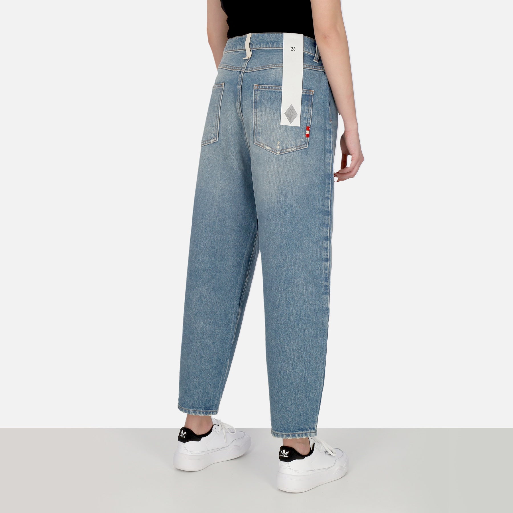 Jeans Donna W Baggy Denim Real Vintage Denim P24AMD047D4691772