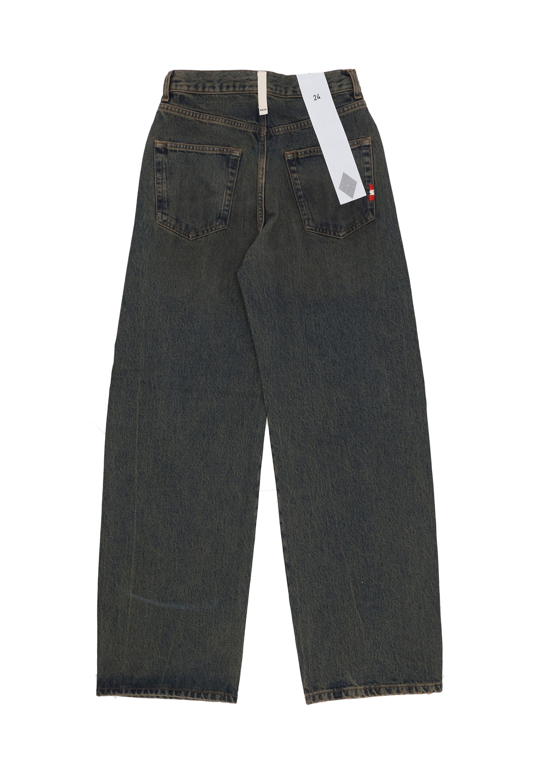 Jeans Donna W Danielle Denim Green Dirty AMD115D4363008