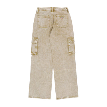 Jeans Donna W Go Aged Cargo Pant Go Aged White W4GG19D4SB0