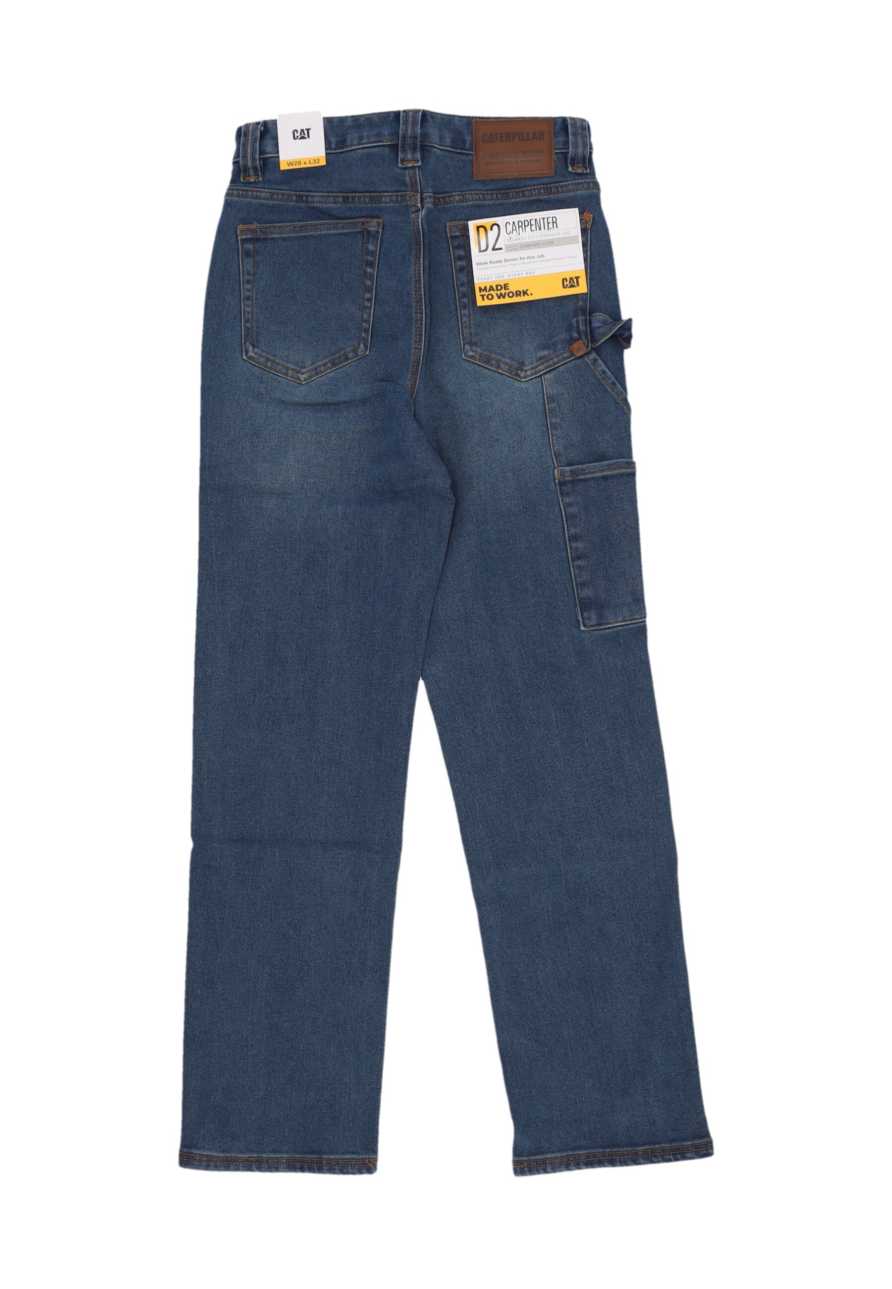 Jeans Uomo D2 Relaxed Carpenter Jeans Dark Stone 1070007