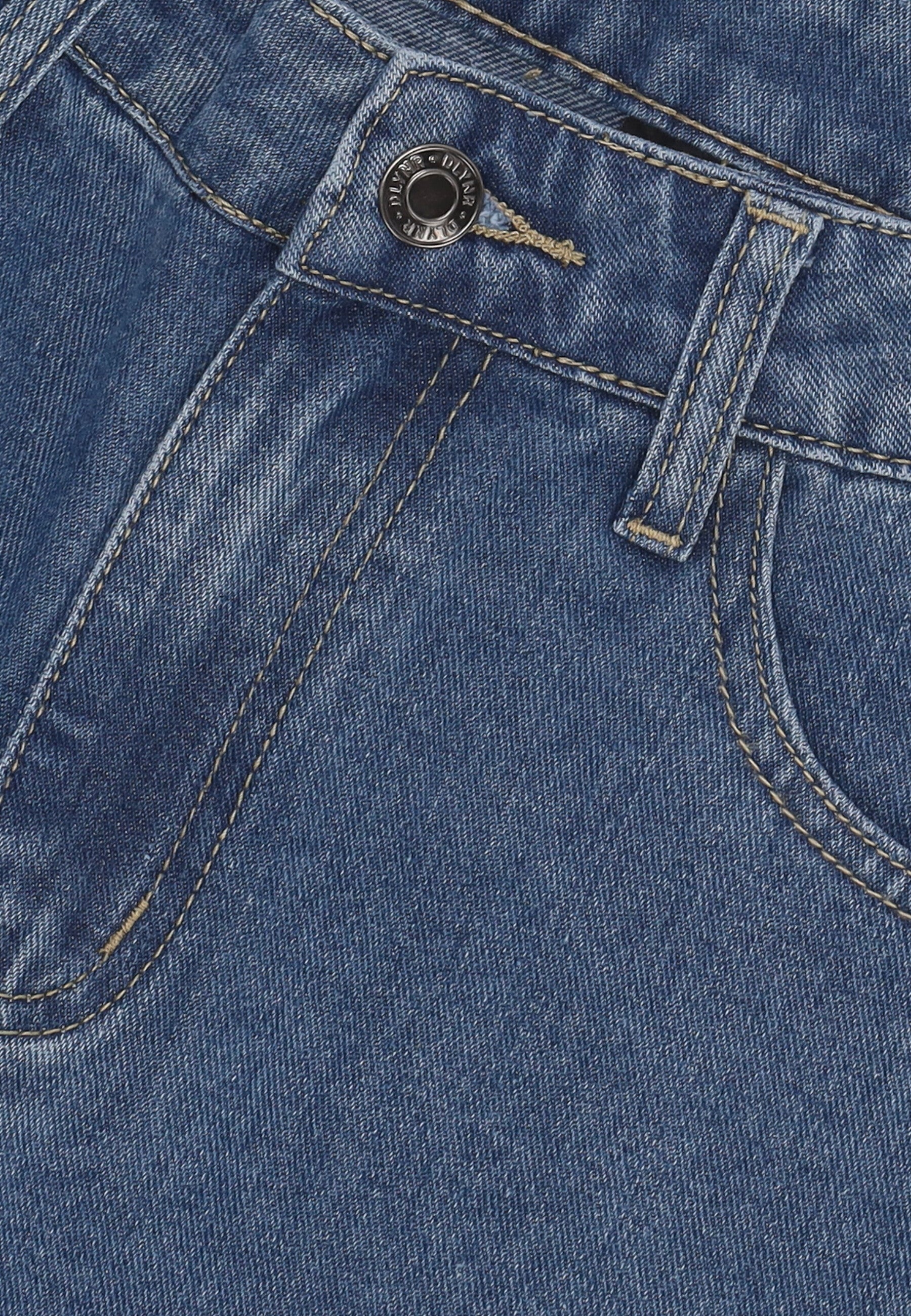 Jeans Uomo Denim 5 Pockets Pants Medium Indigo PA207-PI-02