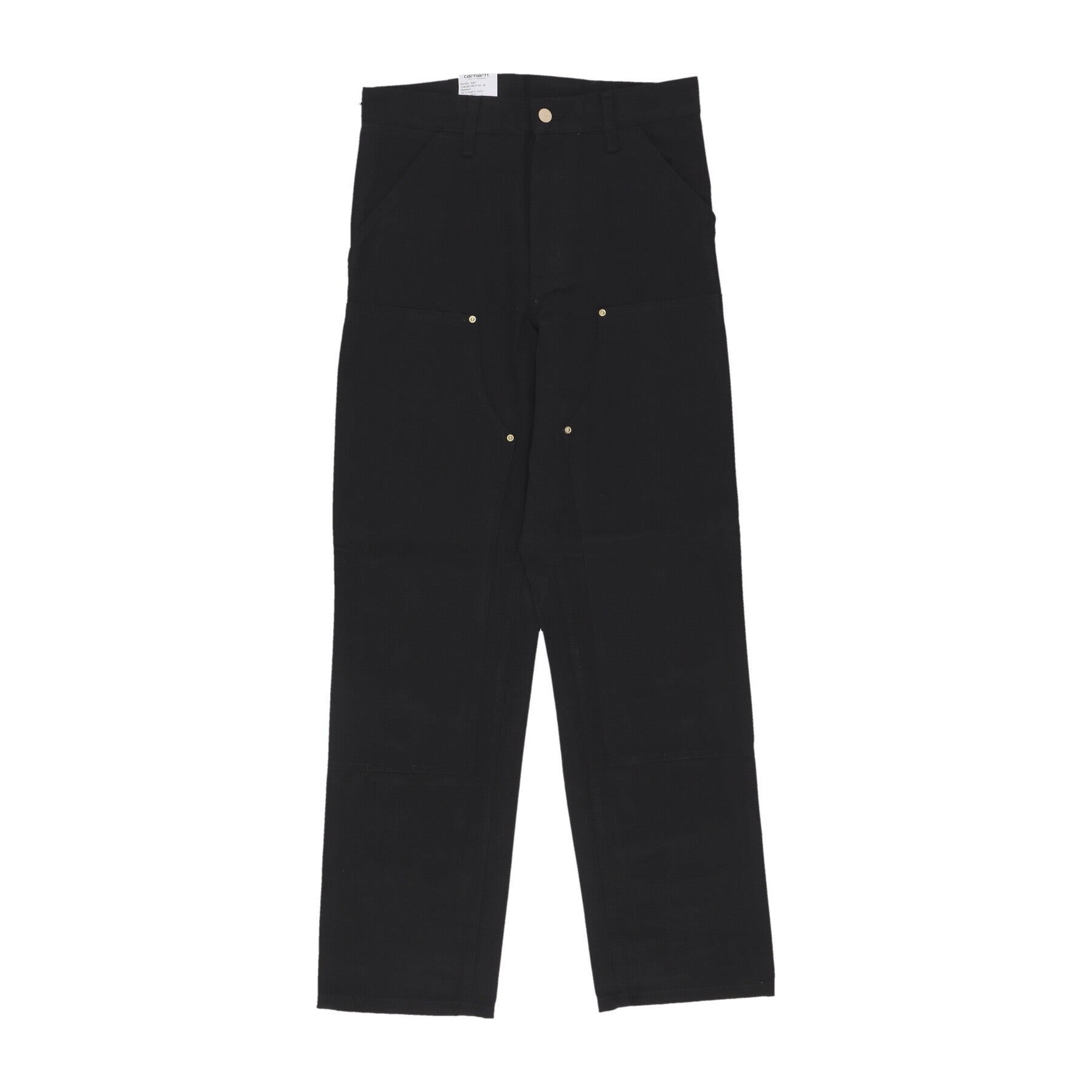 Jeans Uomo Double Knee Pant Black Rigid I031501