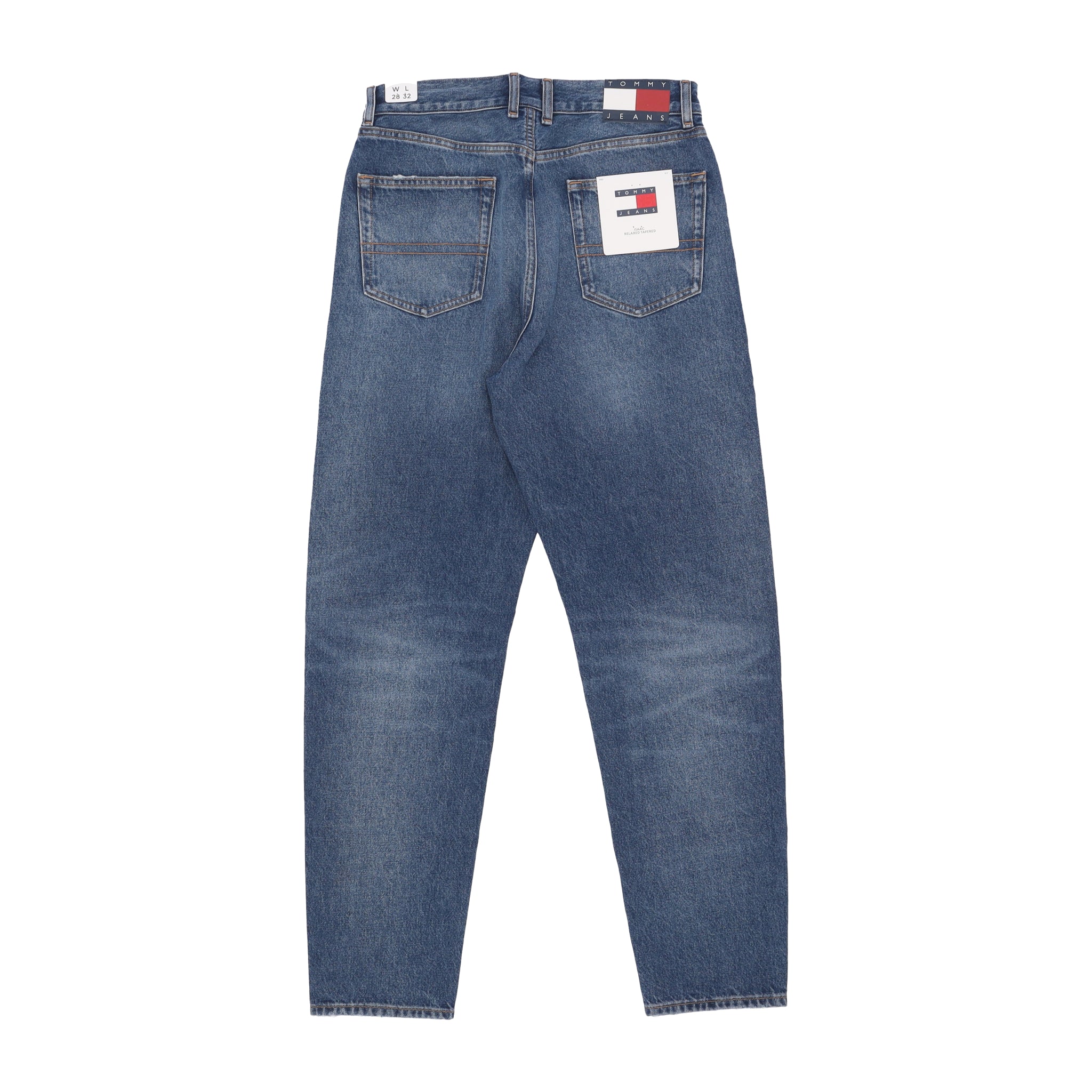 Jeans Uomo Isaac Relaxed Tapered Pant Denim Medium DM0DM18224