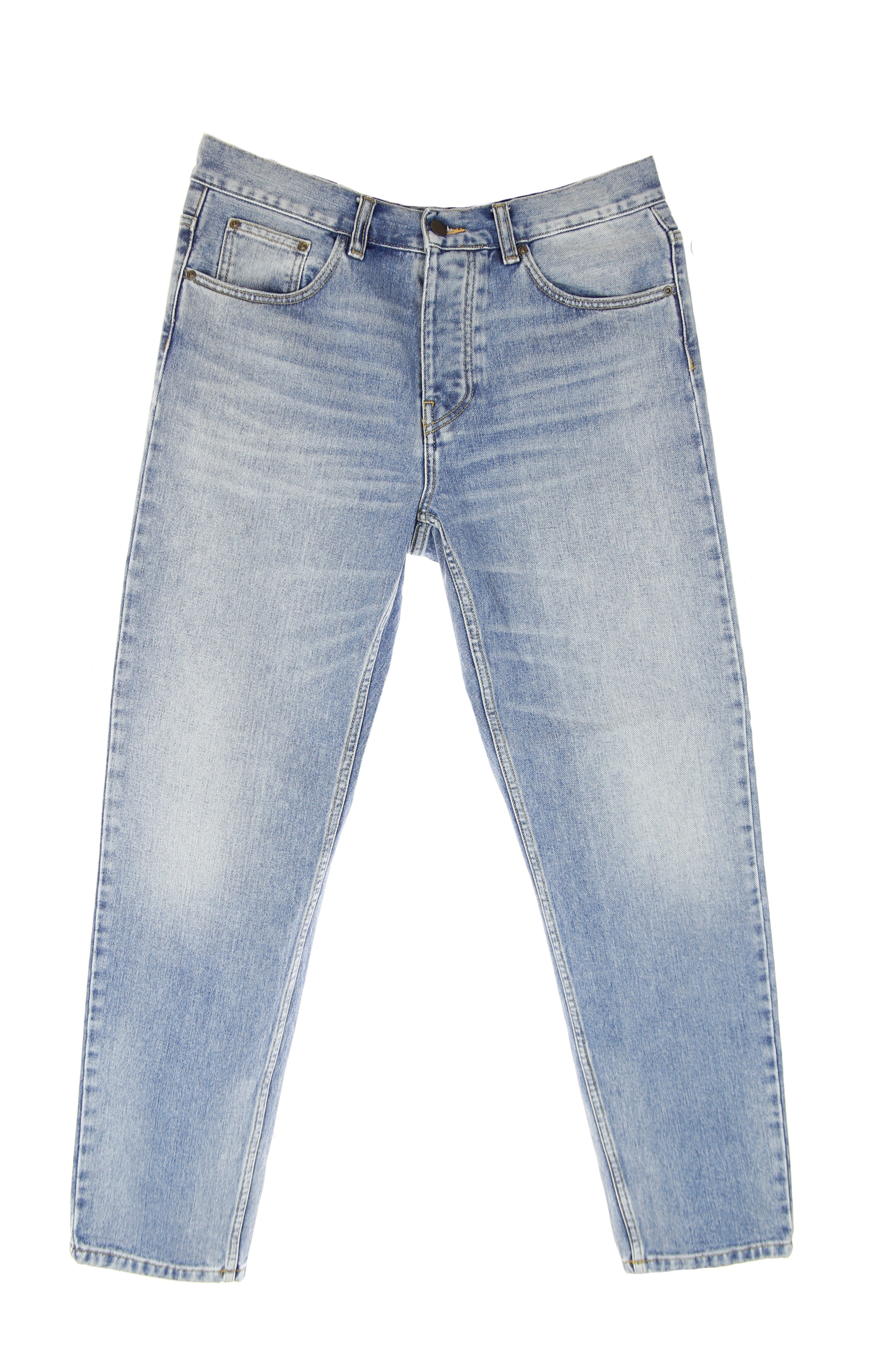 Jeans Uomo Newel Pant Blue Worn Bleached I029208