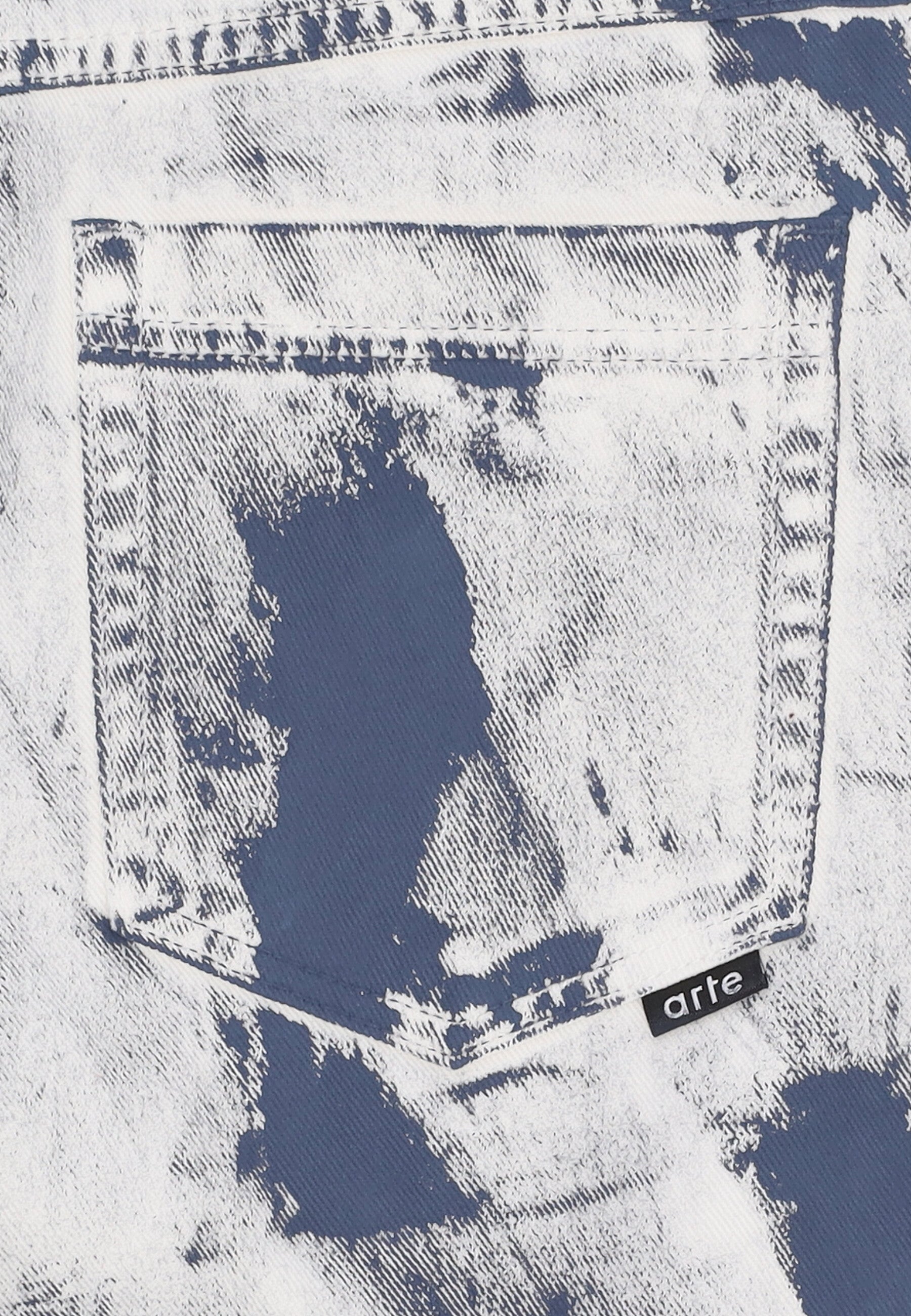 Jeans Uomo Paint Pants White 147P1