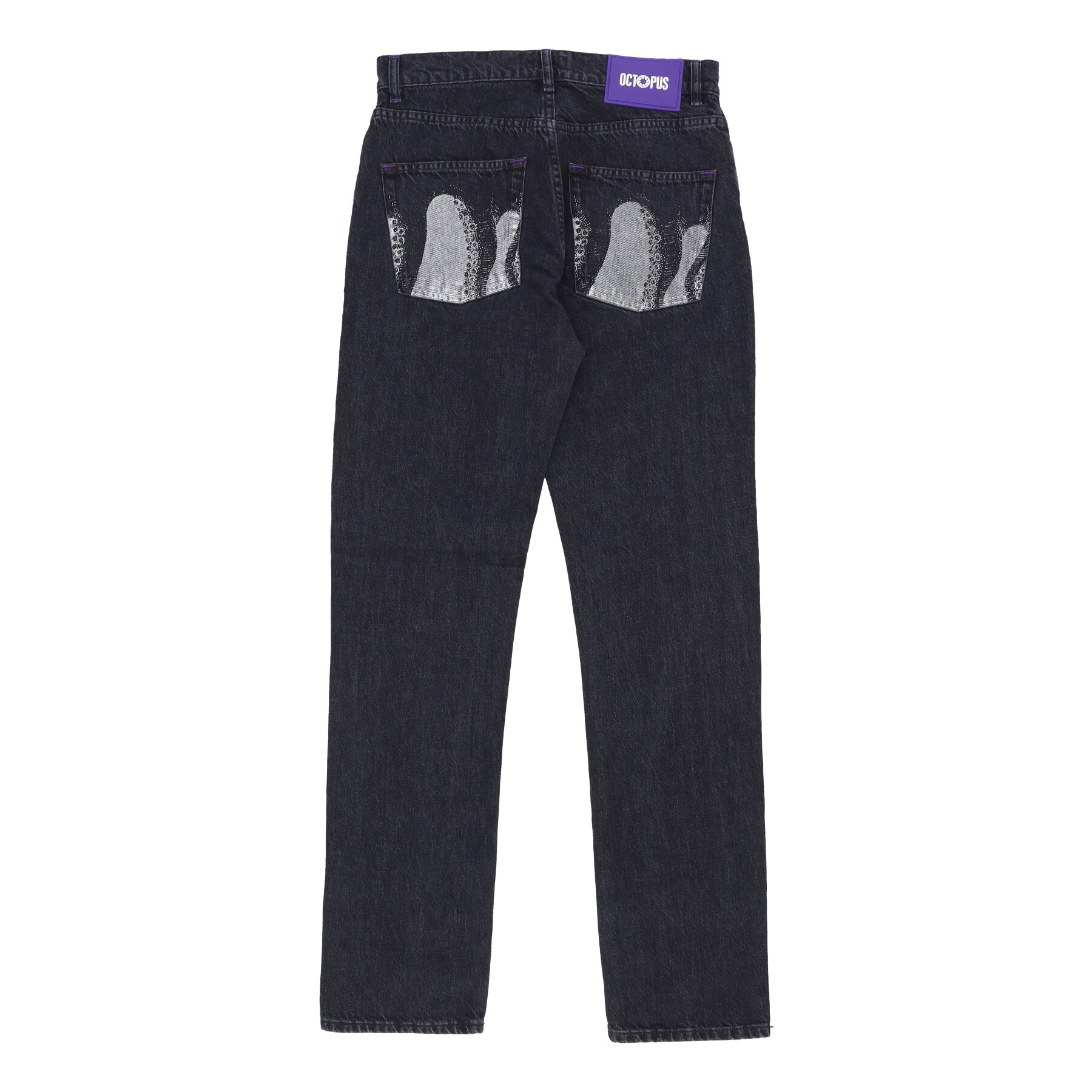 Jeans Uomo Pocket Regular Denim Black 24SODP01