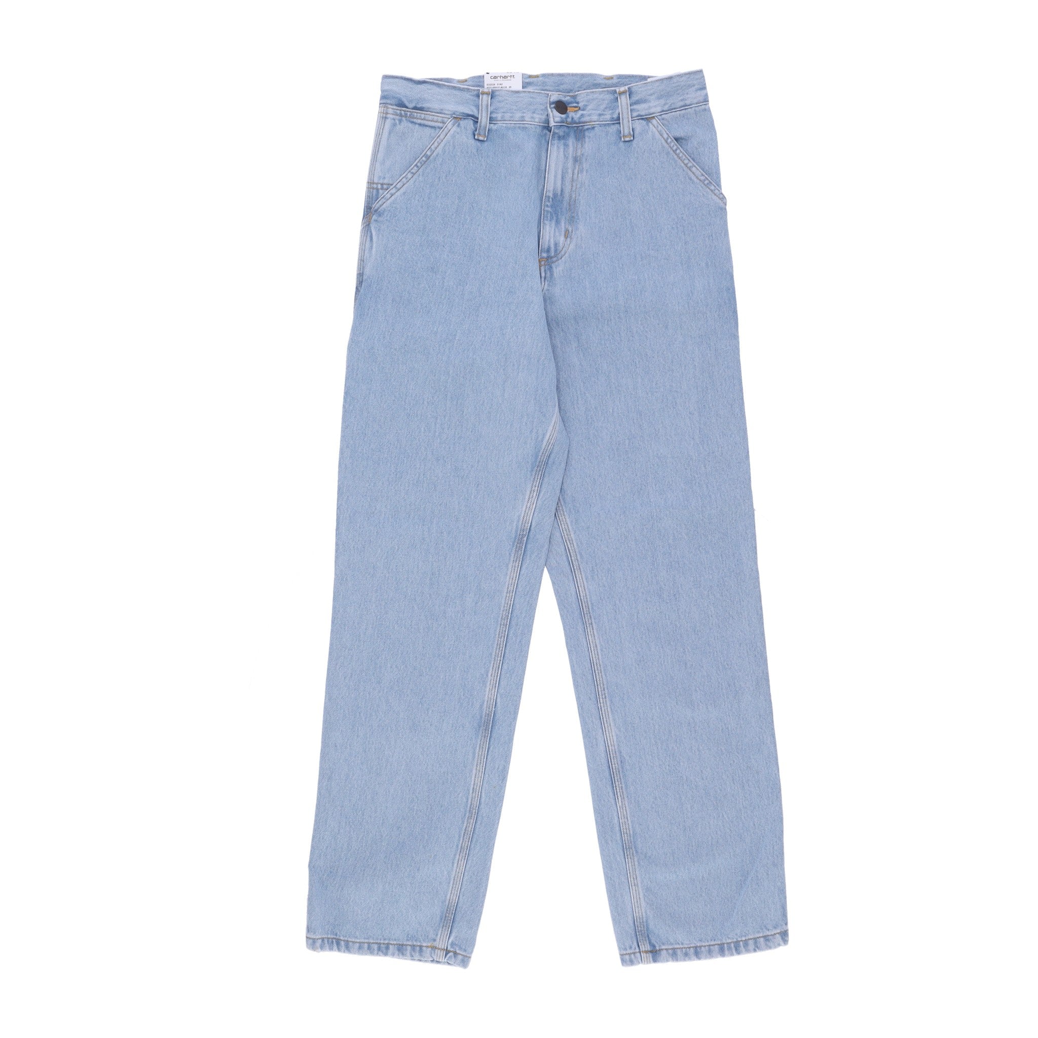 Jeans Uomo Single Knee Pant Blue Heavy Stone Bleached I032024
