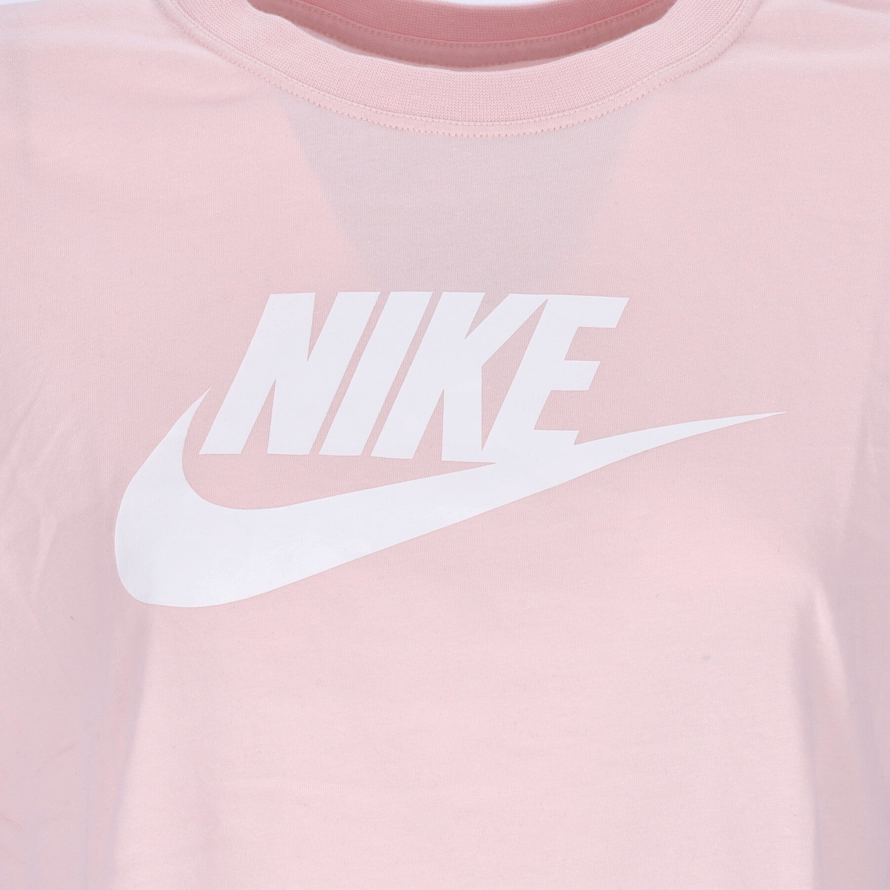 Maglietta Corta Donna Essential Crop Icon Tee Atmosphere/white BV6175