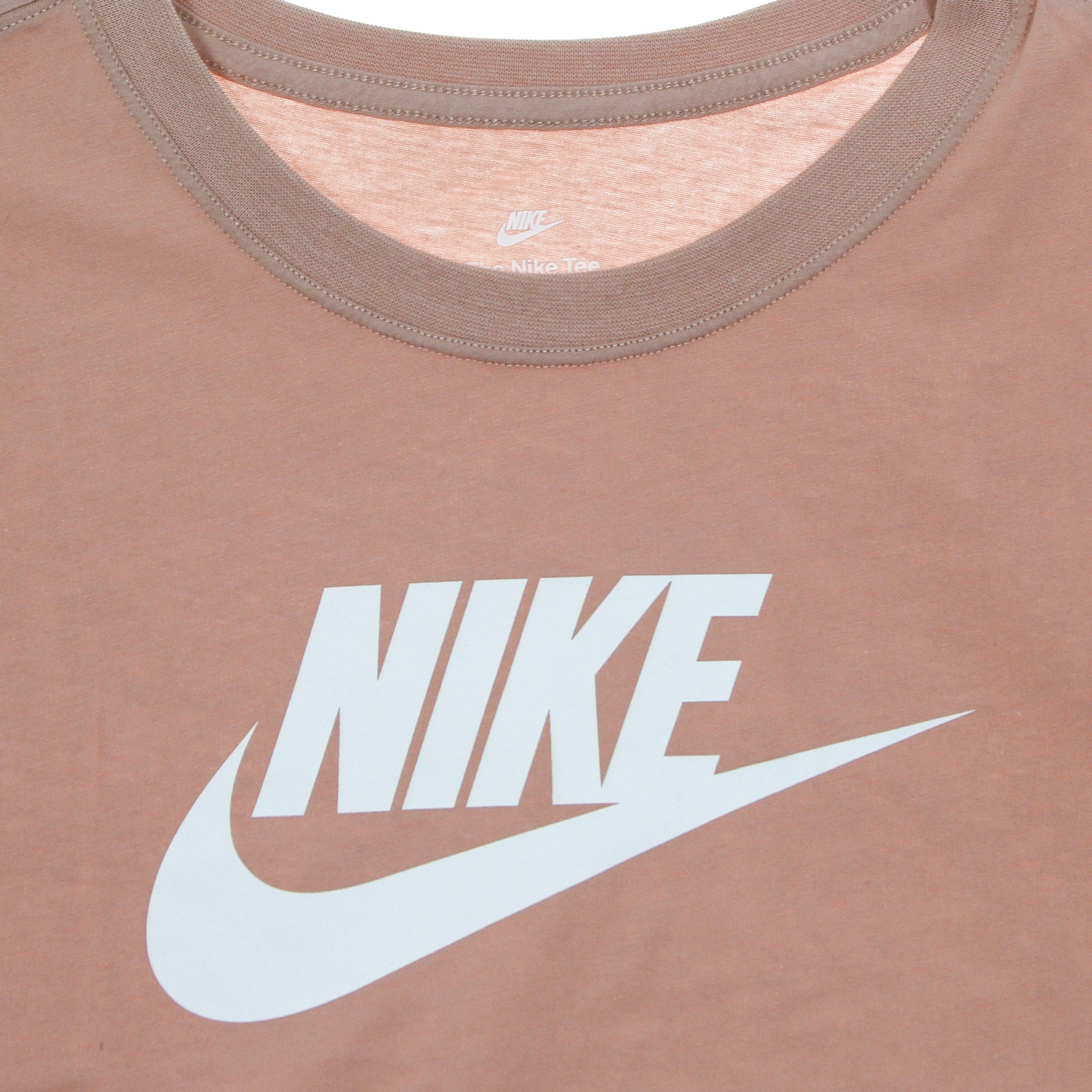 Maglietta Corta Donna Essential Crop Icon Tee Rose Whisper/white BV6175