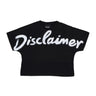 Maglietta Corta Donna W Big Logo Crop Tee Black/st. White 25EDS54908