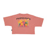 Maglietta Corta Donna W Pyromantics Croptop Tee Clay 24FWPRTS701