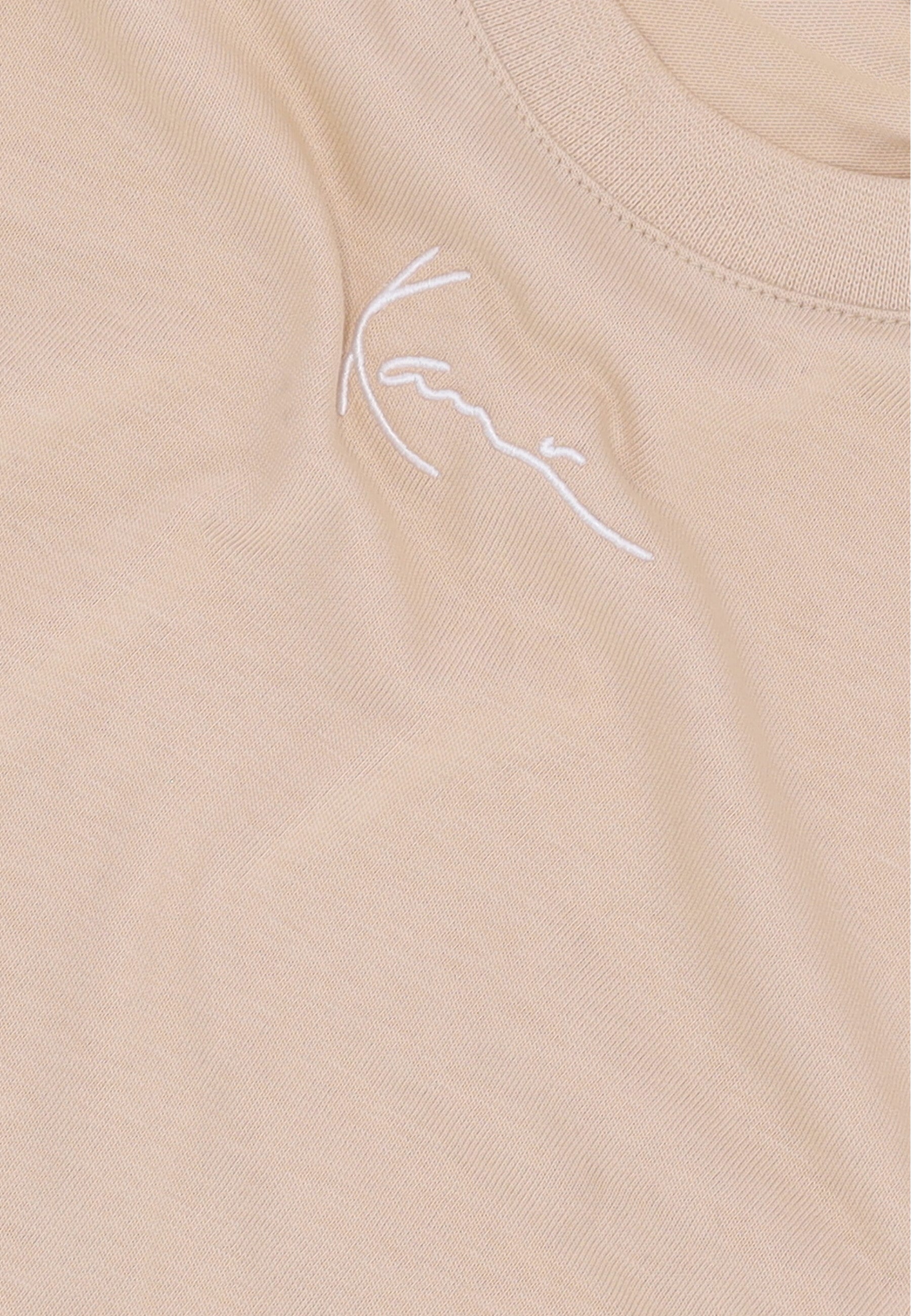 Maglietta Corta Donna W Small Signature Essential Crop Tee Sand 61300016