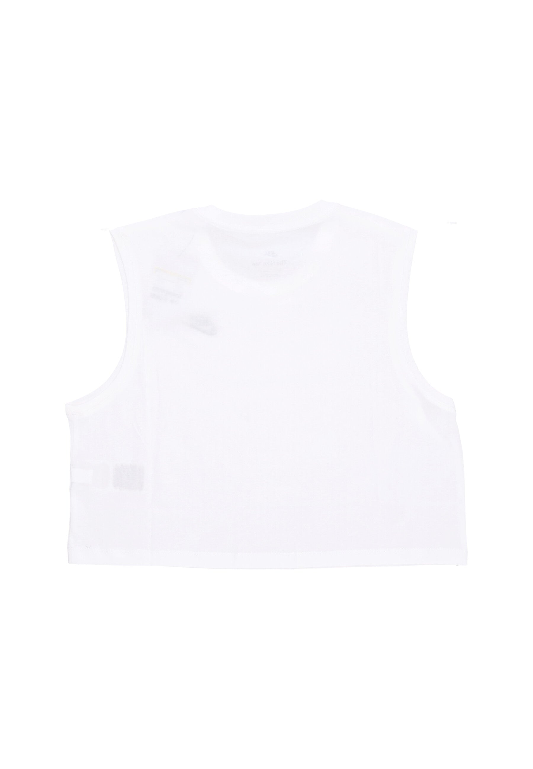 Maglietta Corta Donna W Sportswear Club Crop Tee White/black FV5505-100