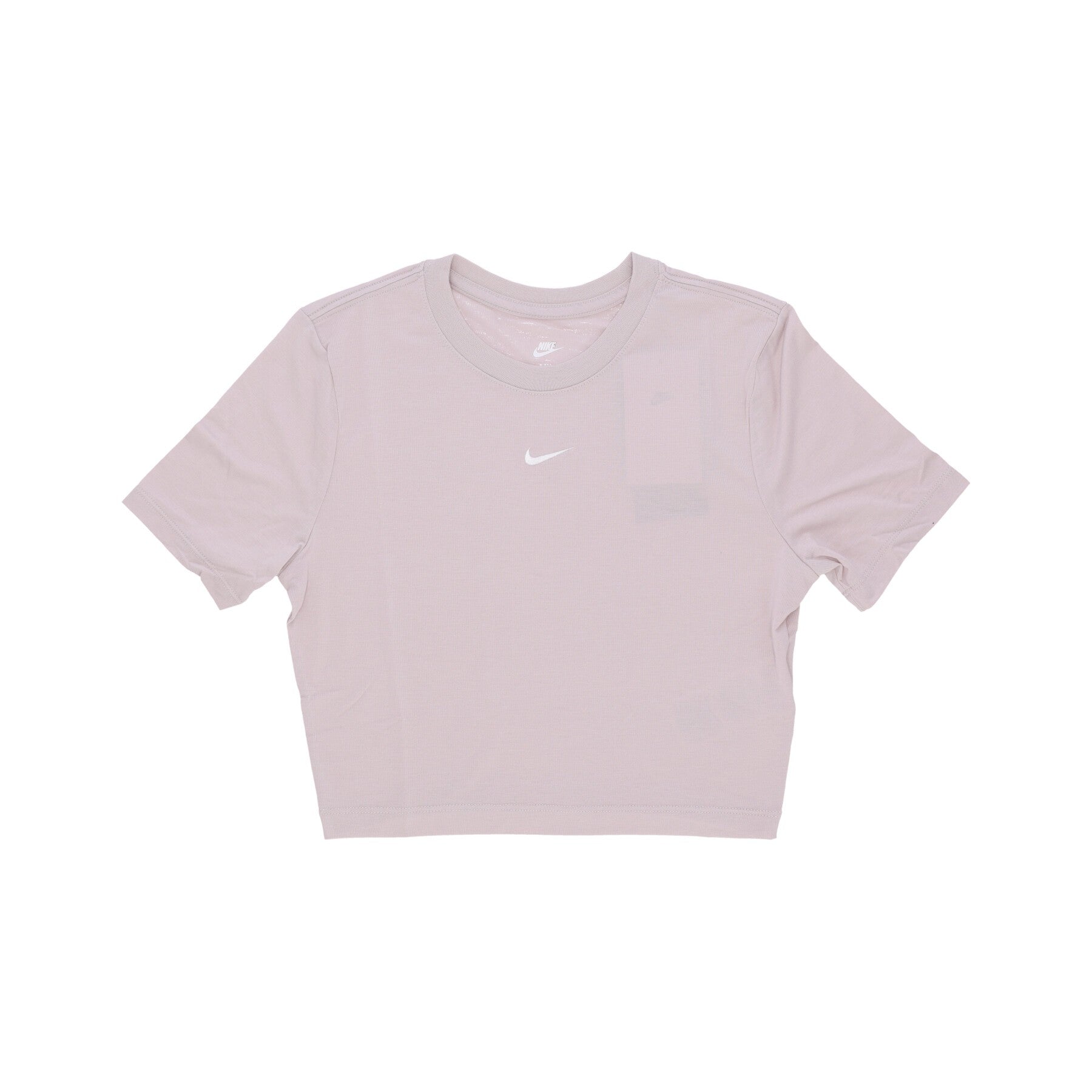 Maglietta Corta Donna W Sportswear Essential Slim-fit Crop Tee Platinum Violet/white FB2873