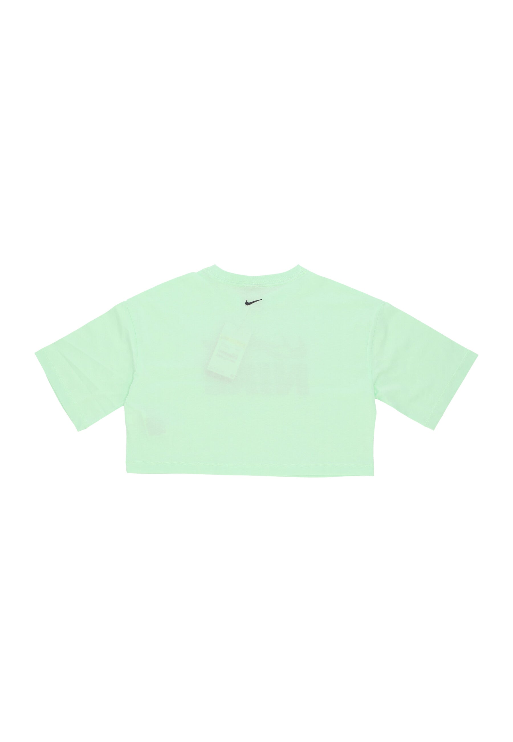 Maglietta Corta Donna W Sportswear Swoosh Big Logo Crop Tee Vapor Green/black FZ4635-376