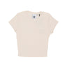 Maglietta Corta Donna W Yarnhill Tee Parchment ELJKT00110
