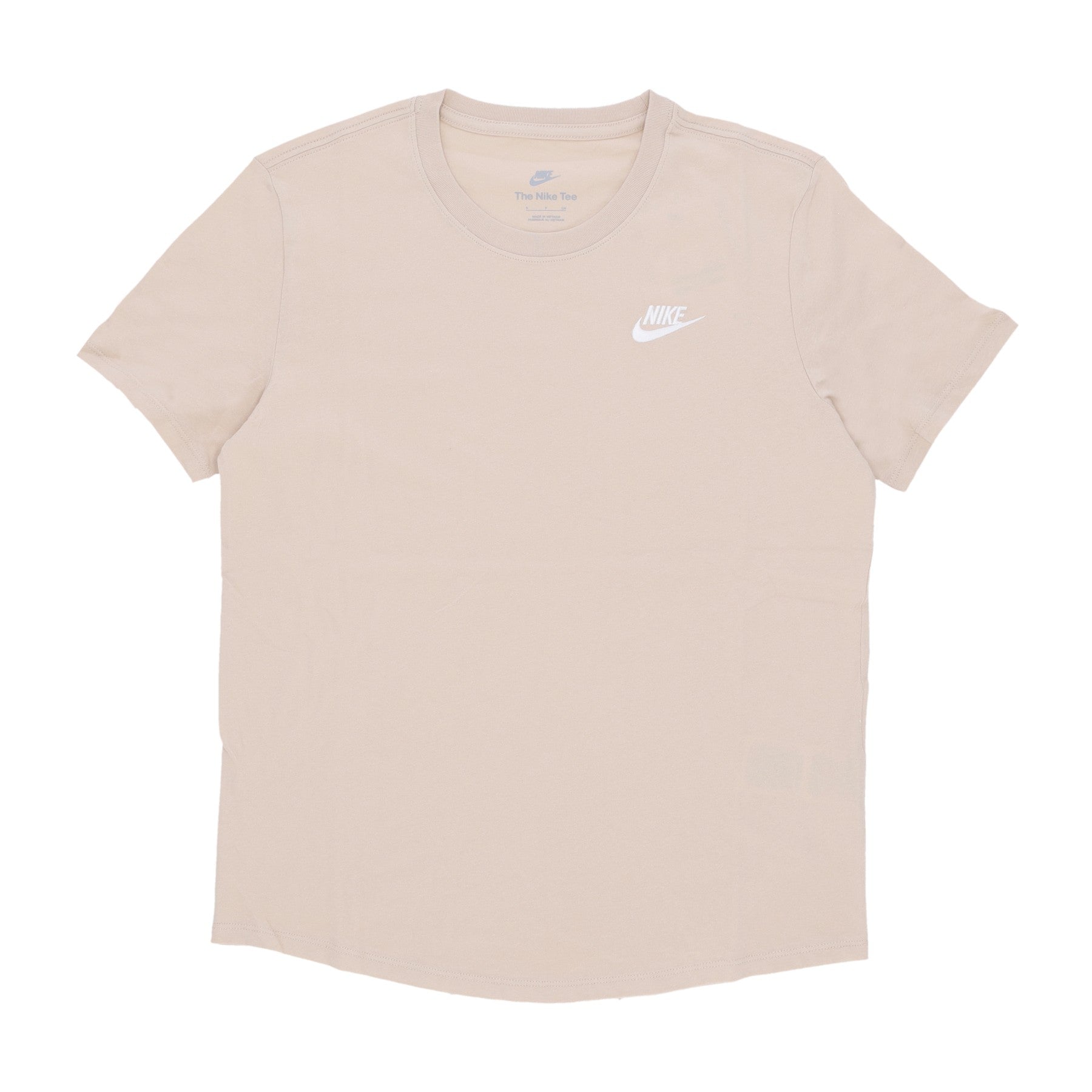 Maglietta Donna Sportswear Club Tee Sanddrift/white DX7902