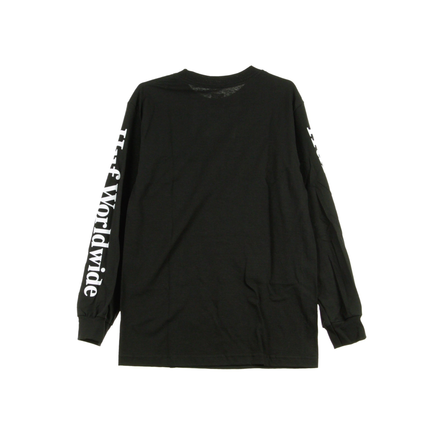 Maglietta Manica Lunga Uomo Domestic L/s Tee Black/white TS00146