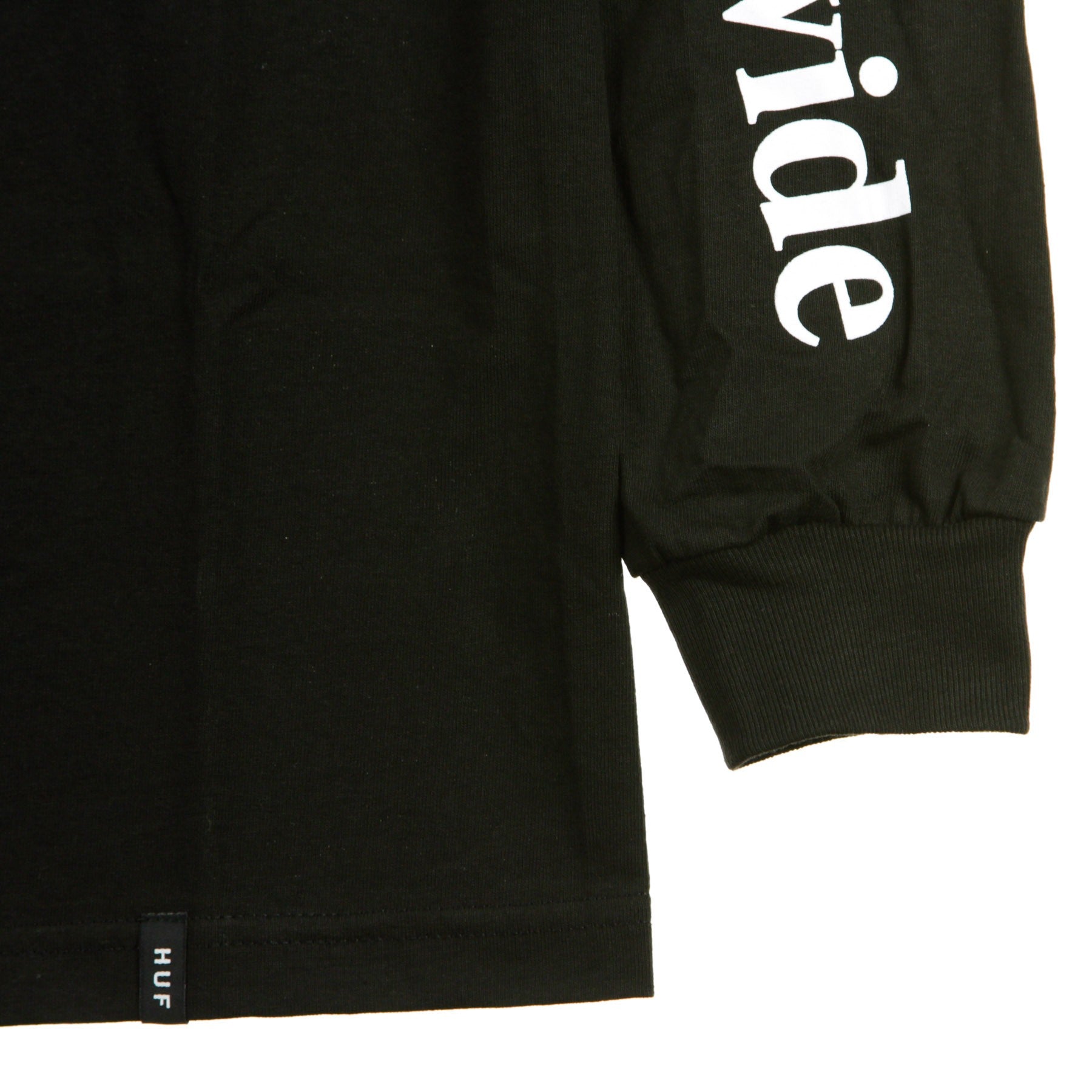 Maglietta Manica Lunga Uomo Domestic L/s Tee Black/white TS00146