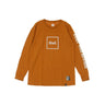 Maglietta Manica Lunga Uomo Domestic L/s Tee Rust TS00146