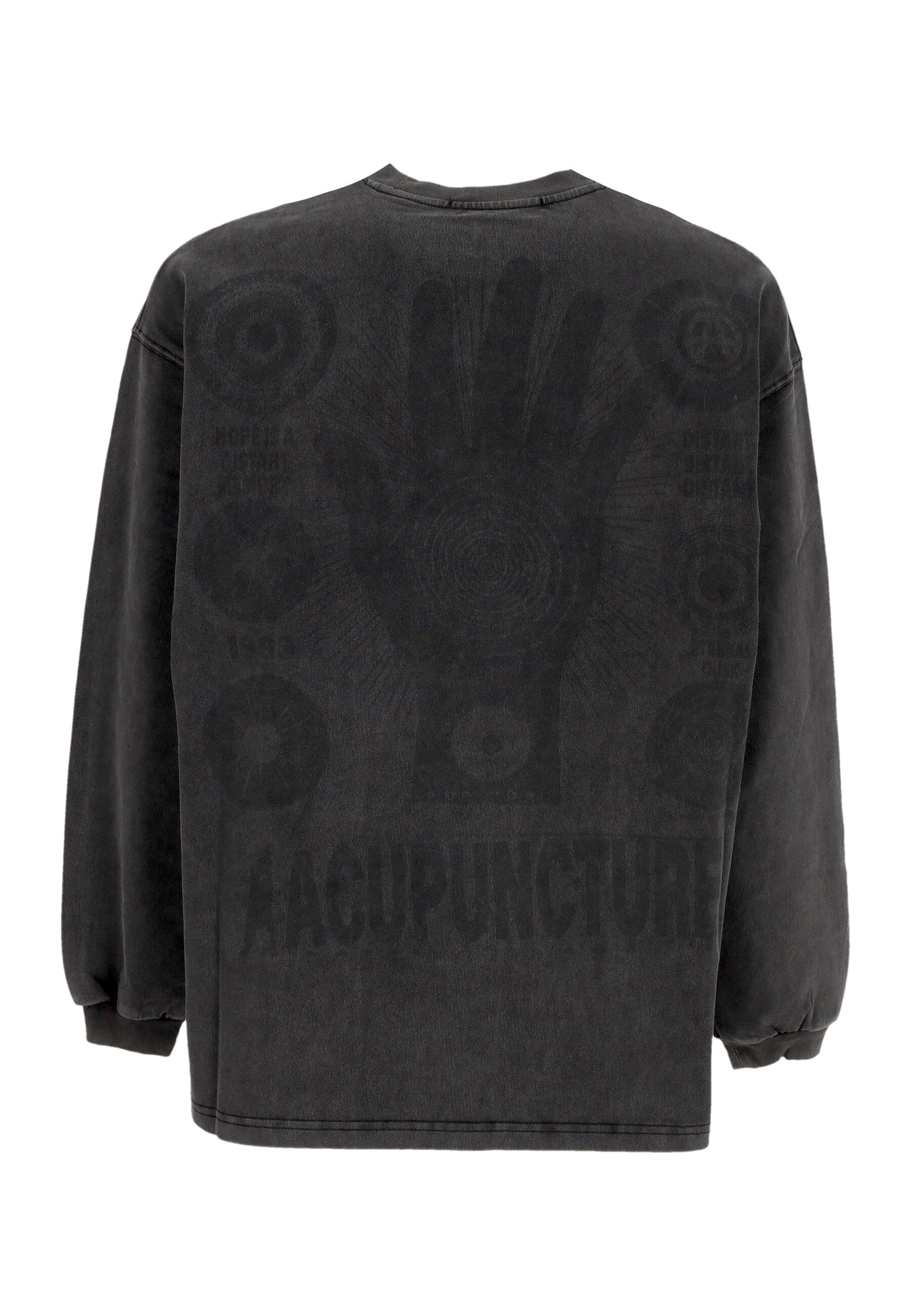 Maglietta Manica Lunga Uomo Hope L/s Tee Washed Black HTDM311304