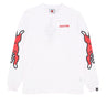 Maglietta Manica Lunga Uomo Running Dog L/s Tee White IC24486