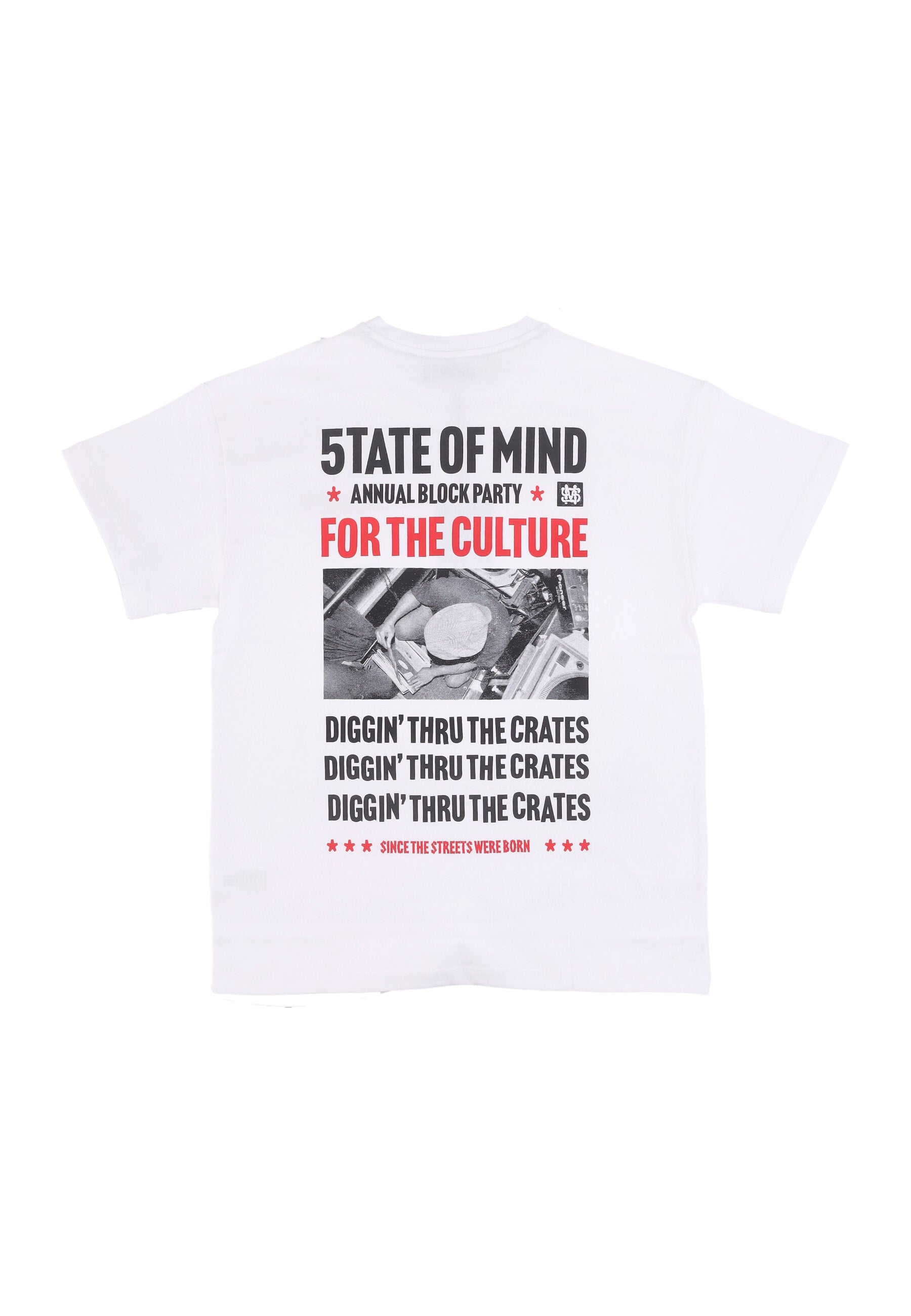Maglietta Uomo 4 The Culture Tee White TSSOM4134