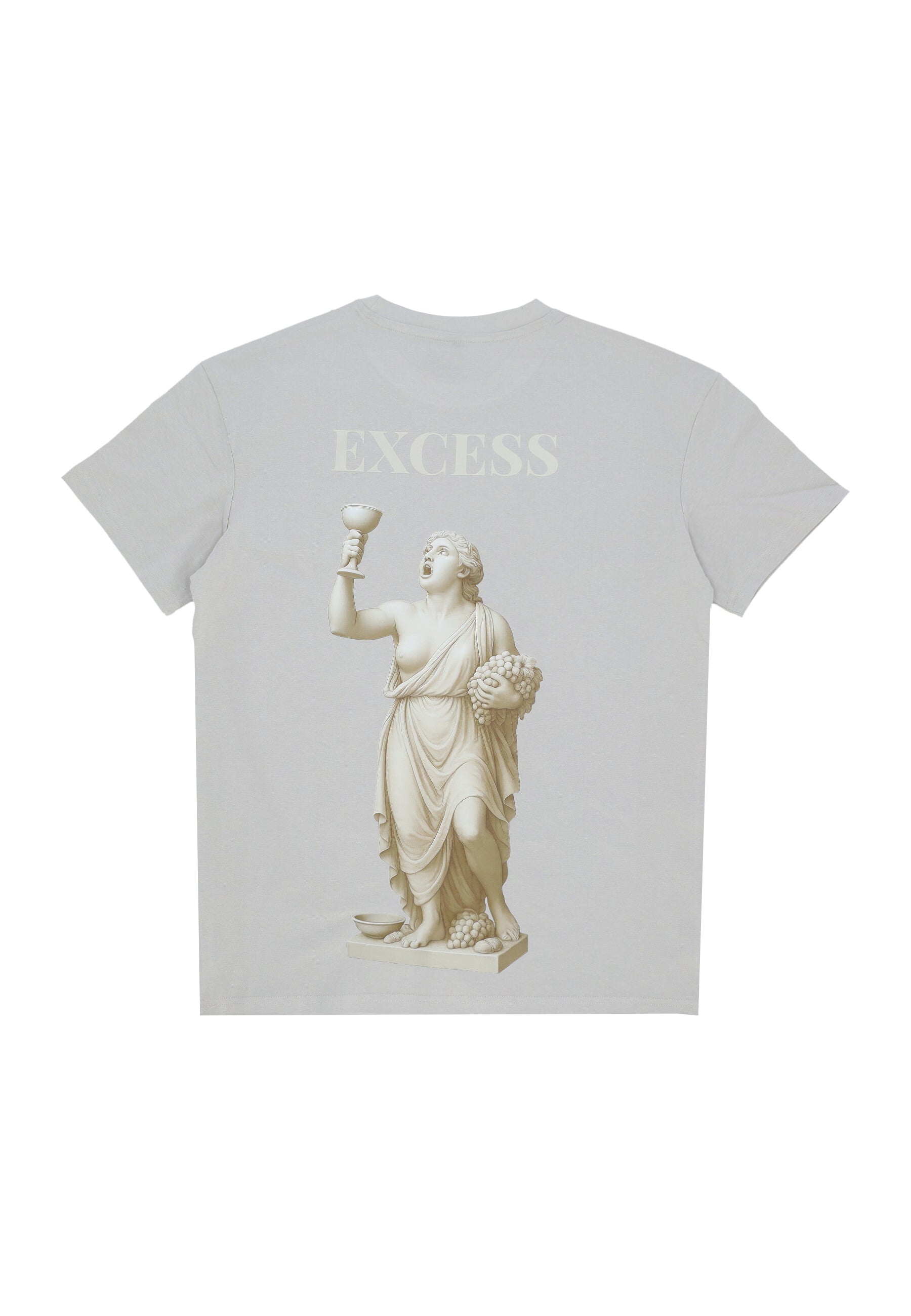 Maglietta Uomo 7sins Excess Tee Light Asphalt MEA001-TS-7SINS-EXCESS