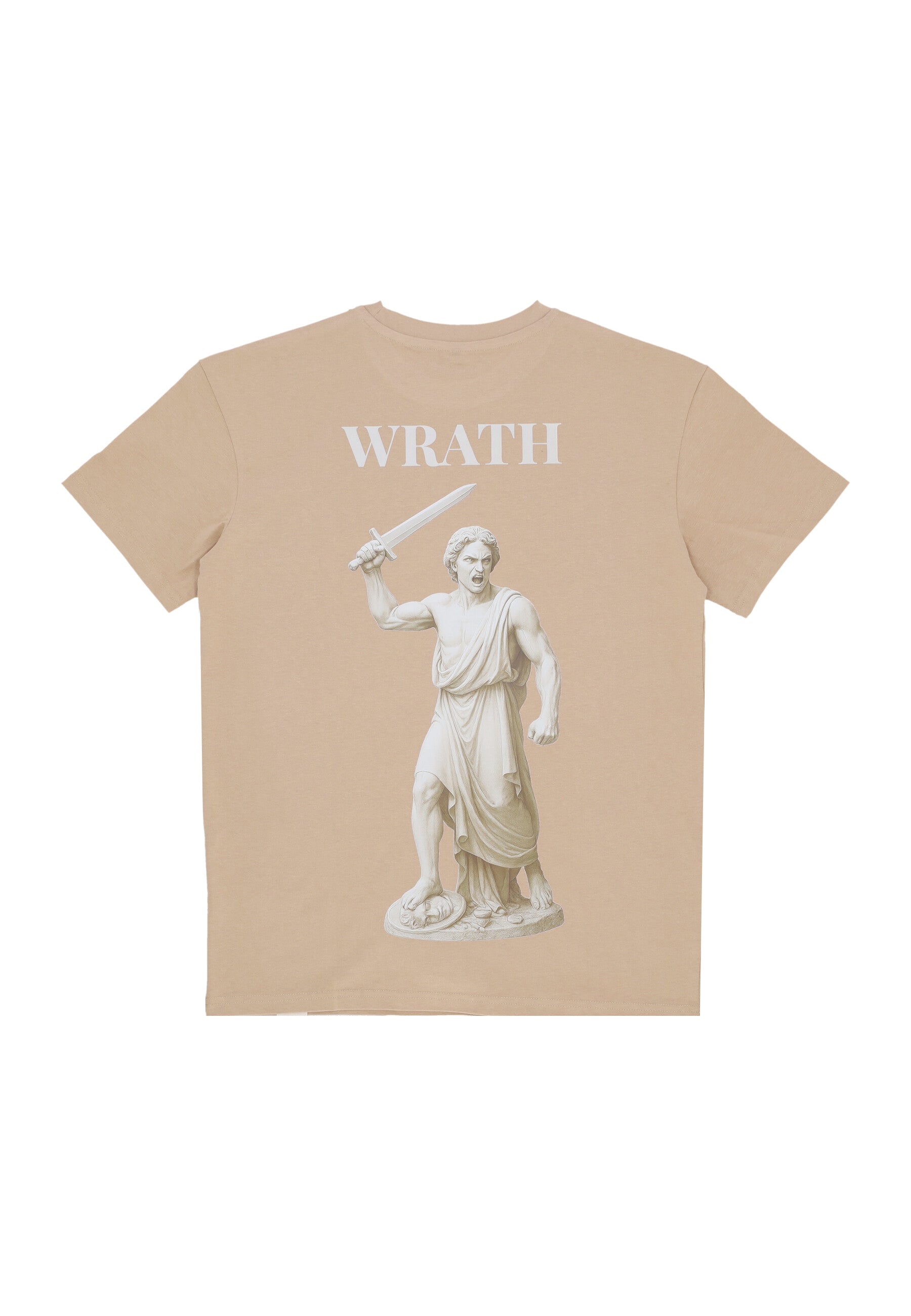 Maglietta Uomo 7sins Wrath Tee Union Beige MEA005-TS-7SINS-WRATH