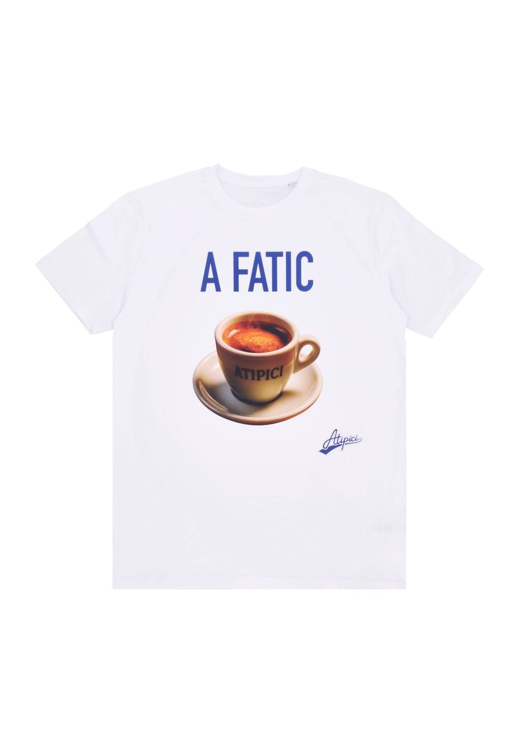 Maglietta Uomo a Fatic Tee White ATIPICI104-TS-AFATIC
