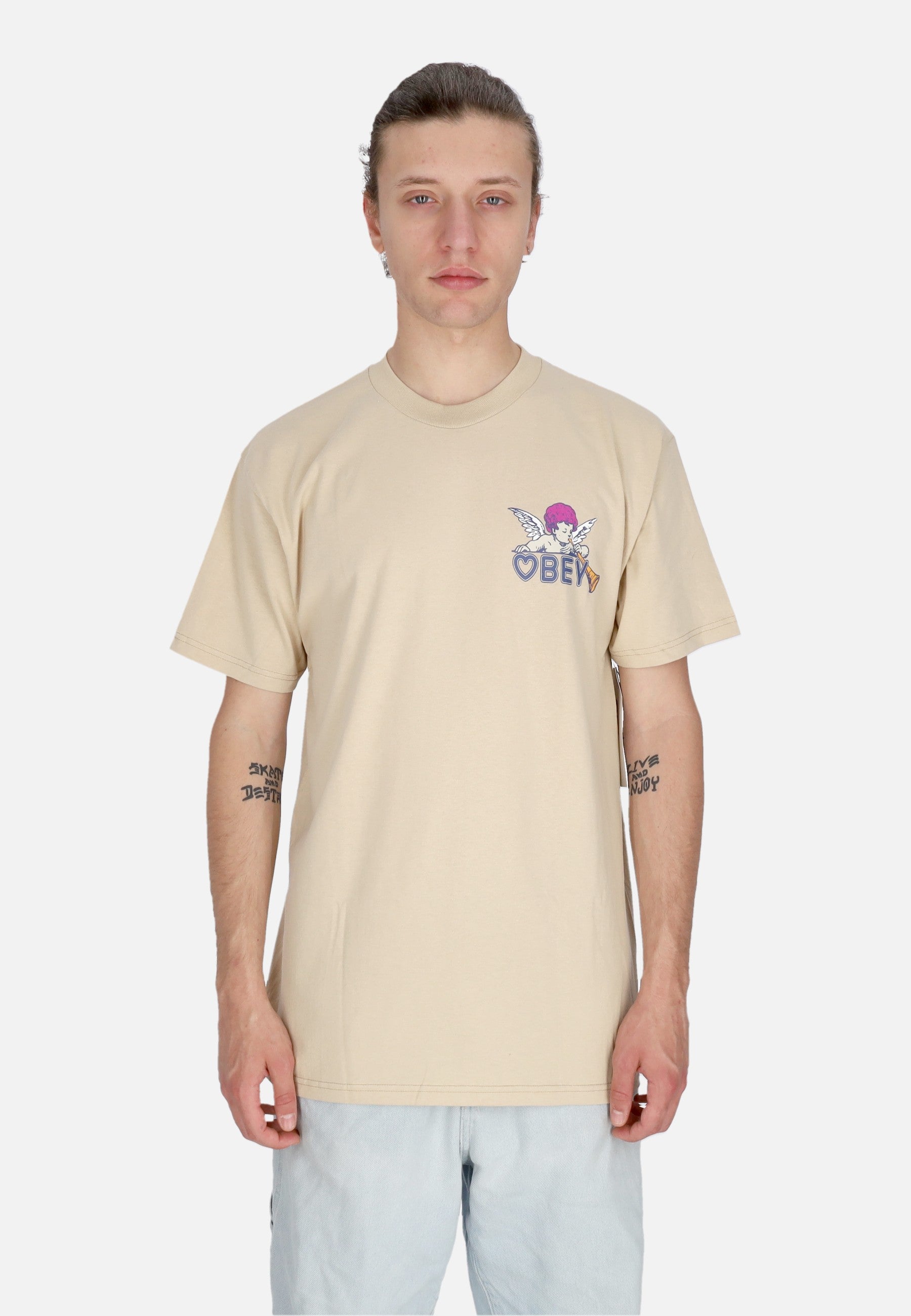 Maglietta Uomo Baby Angel Classic Tee Sand 165263700