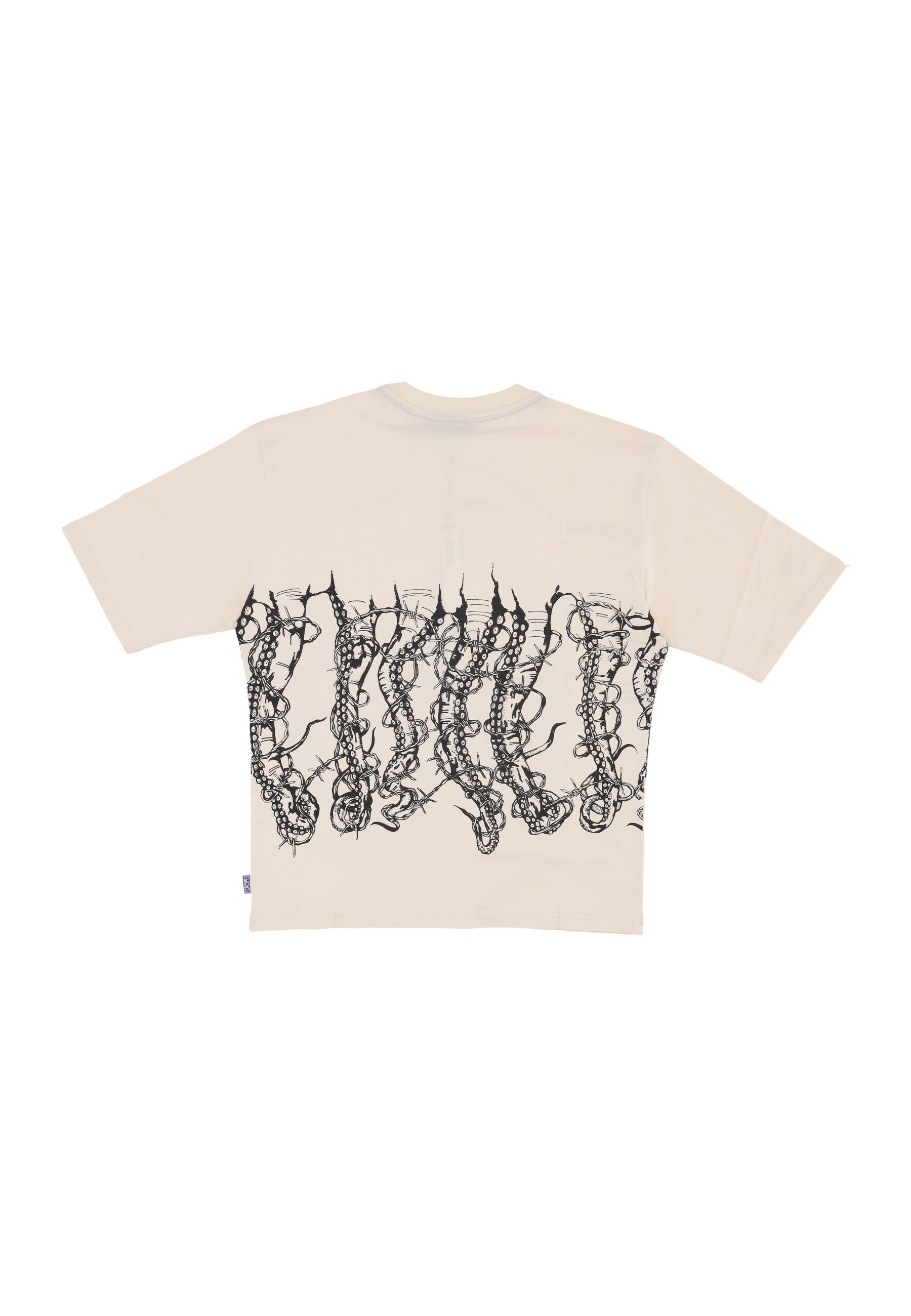 Maglietta Uomo Barbed Wire Tee Cream 24WOTS62