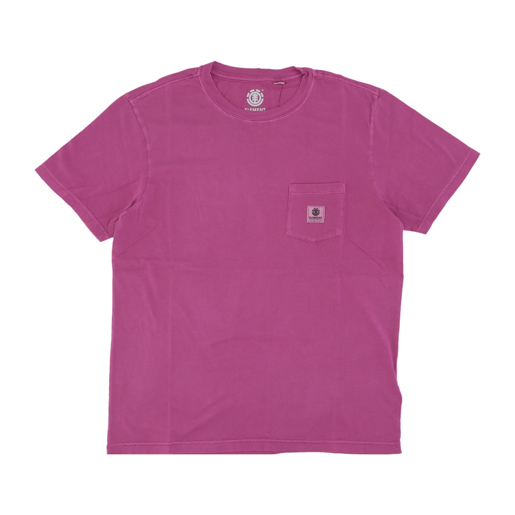 Maglietta Uomo Basic Pocket Pigment Tee Deep Orchid ELYKT00118
