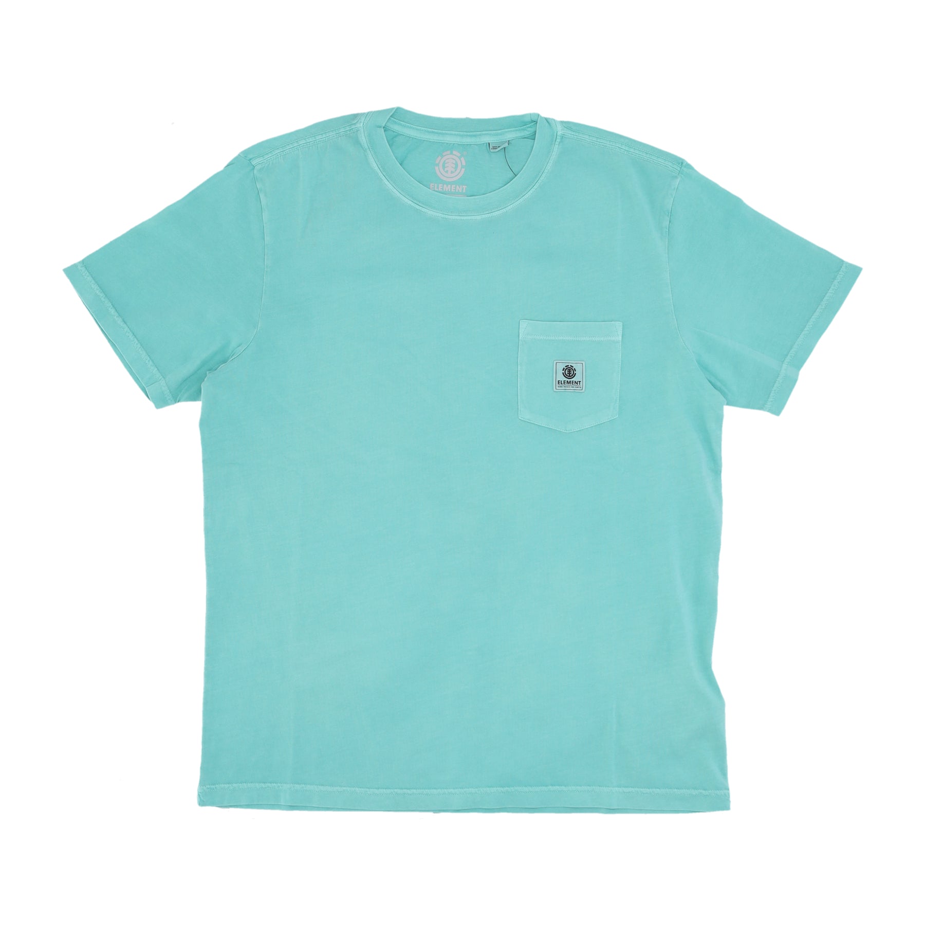 Maglietta Uomo Basic Pocket Pigment Tee Lagoon ELYKT00118