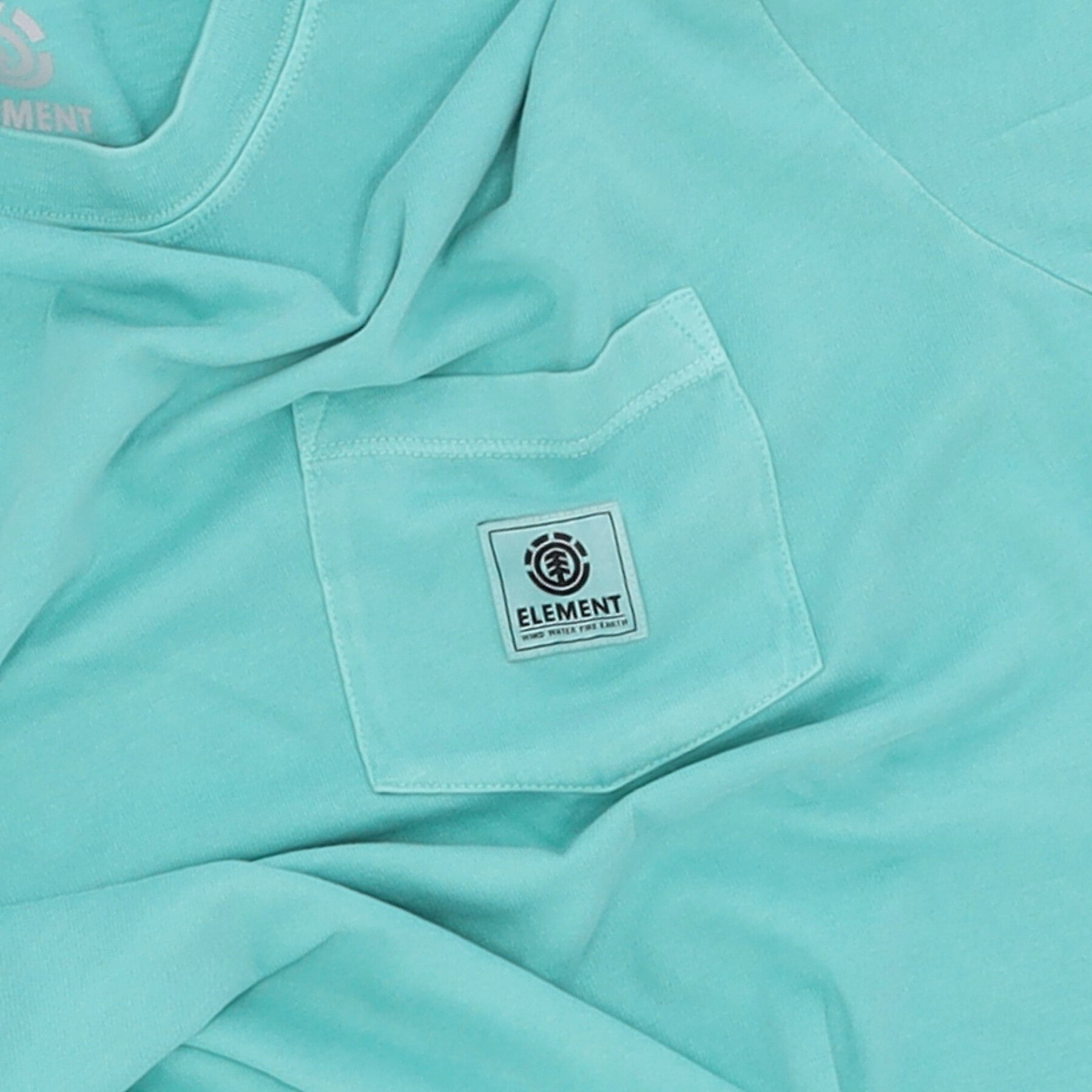 Maglietta Uomo Basic Pocket Pigment Tee Lagoon ELYKT00118