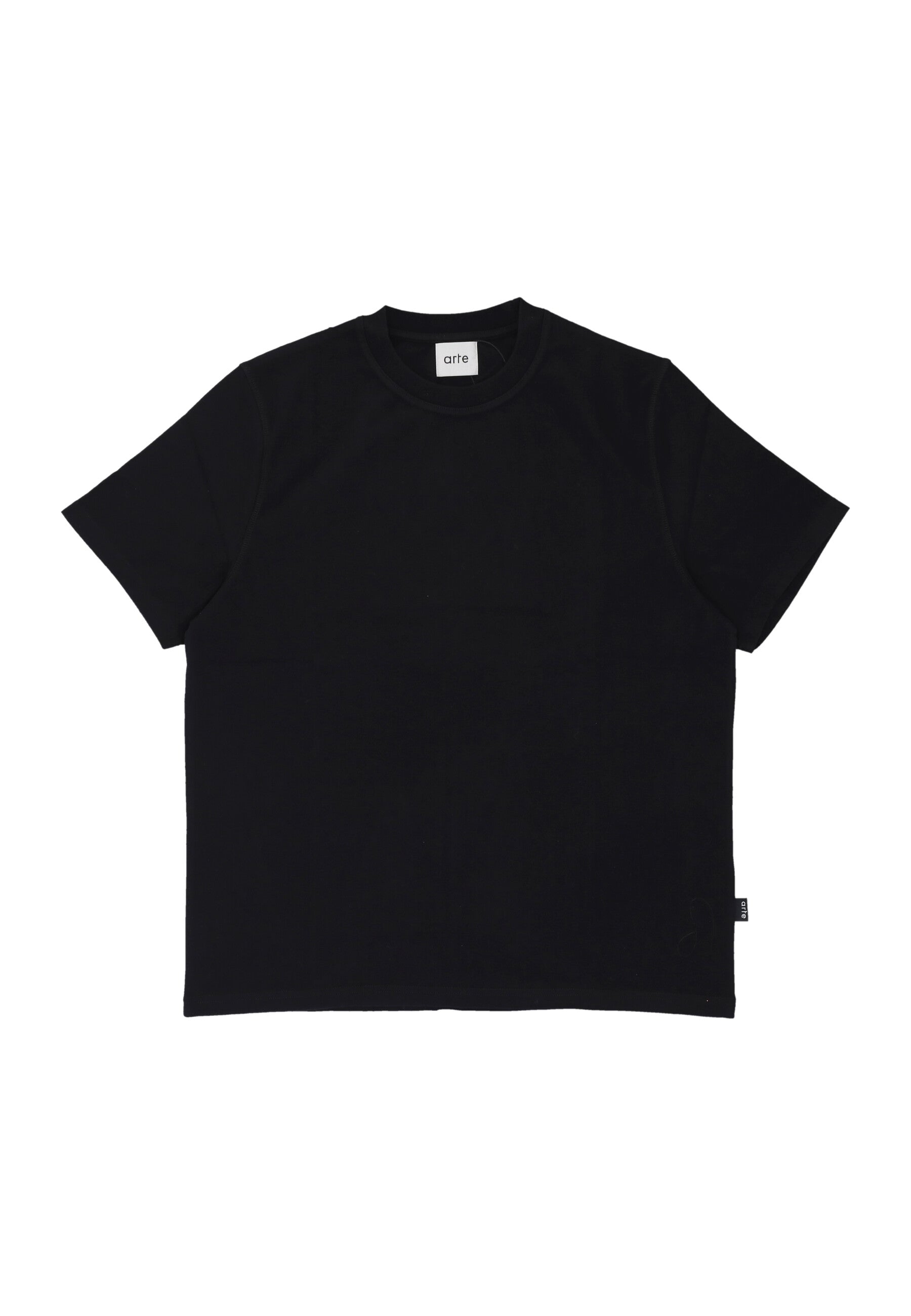 Maglietta Uomo Block Print T-shirt Black 100T