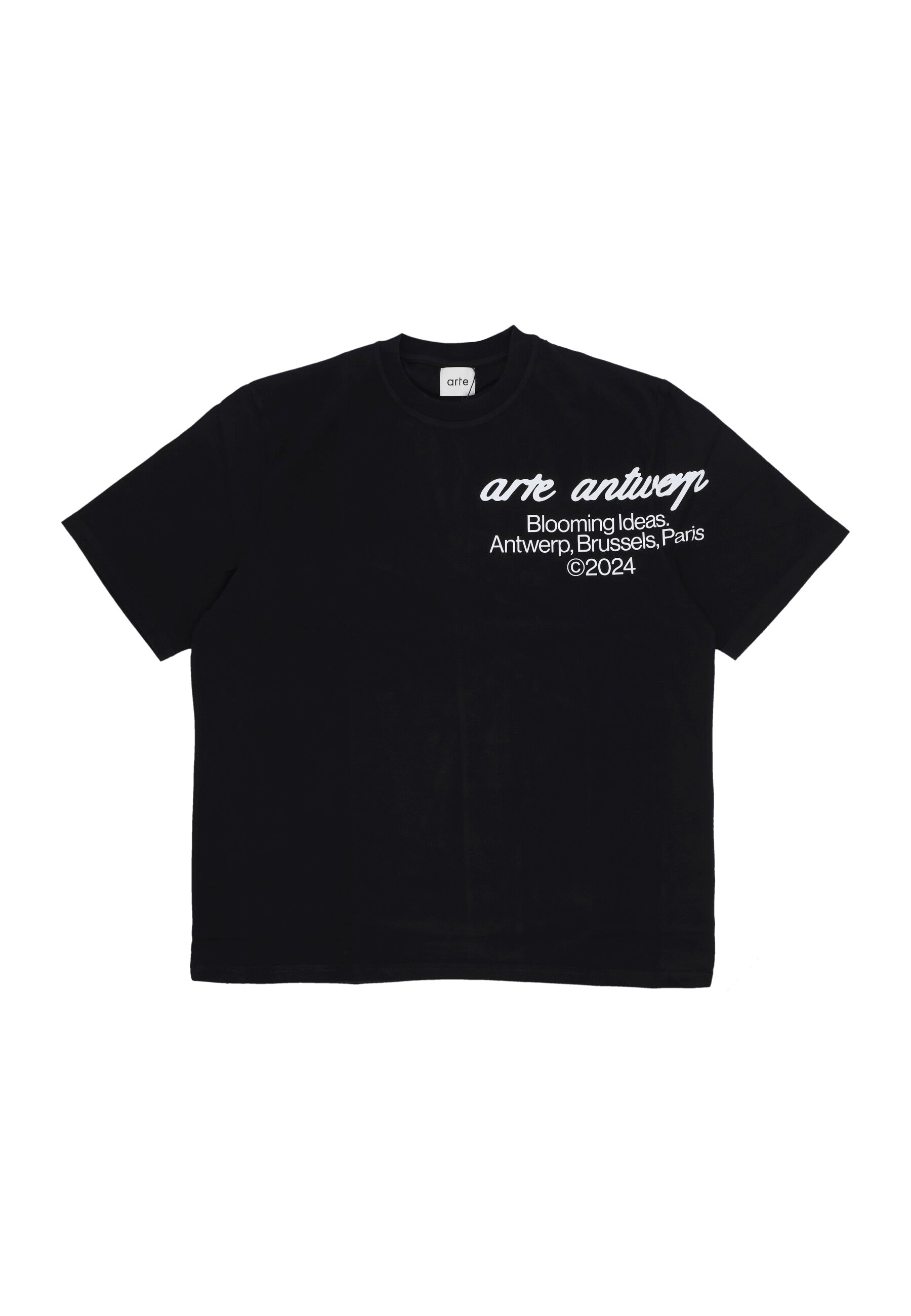 Maglietta Uomo Blooming Ideas Tee Black 124T