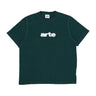 Maglietta Uomo Blur Embroidery Tee Green 123T