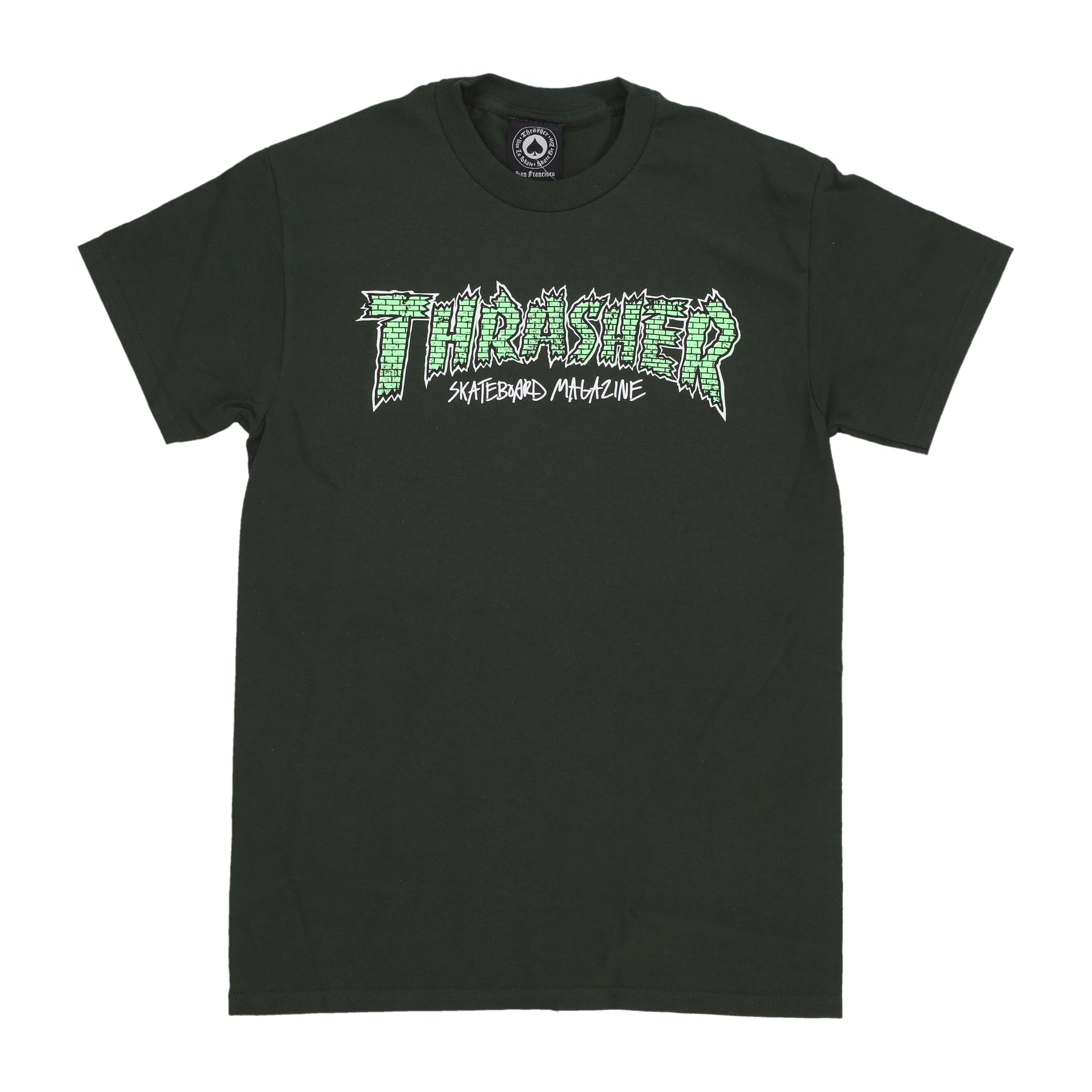 Maglietta Uomo Brick Tee Forrest Green E20THRBRI