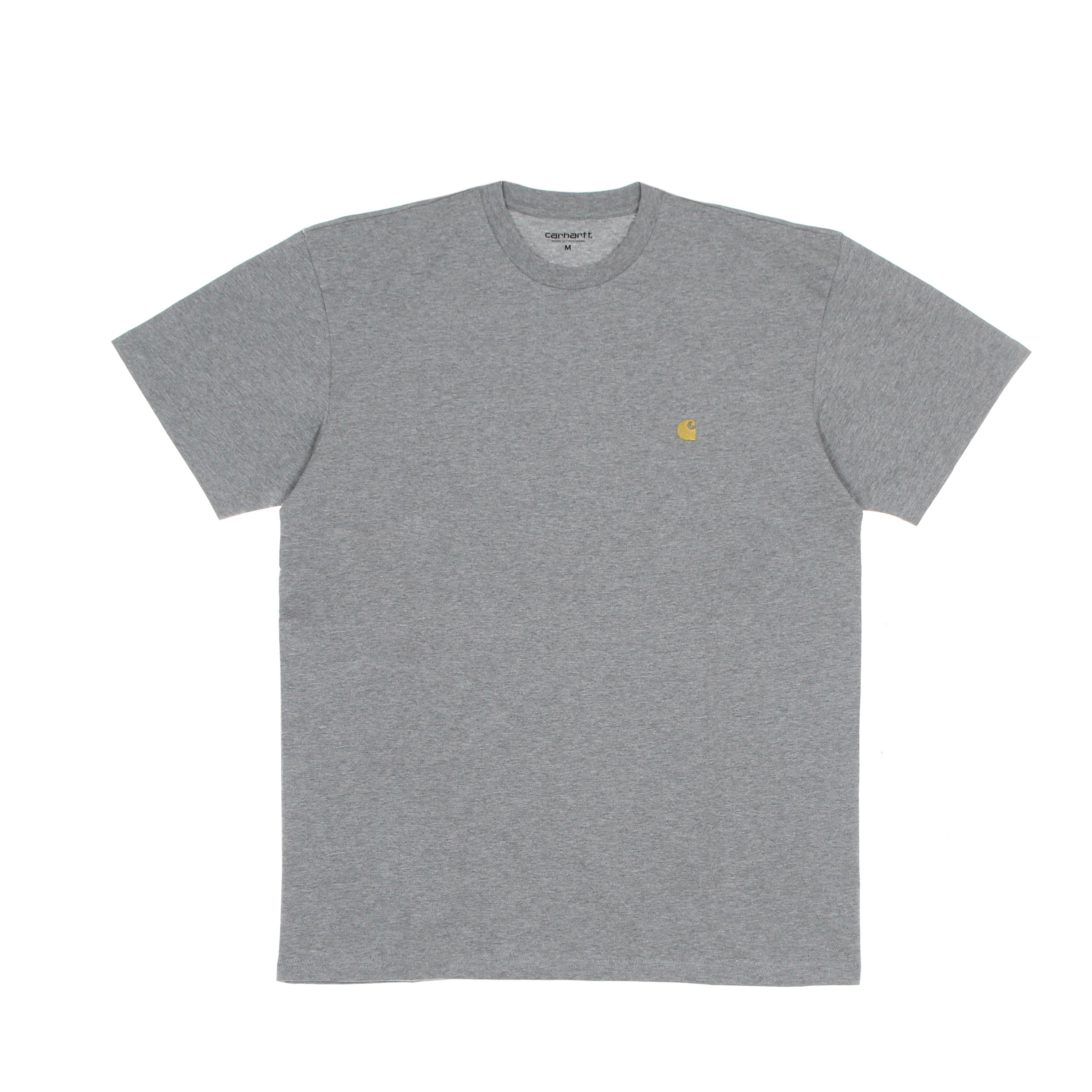 Maglietta Uomo Chase T-shirt Grey Heather/gold I026391