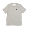 Maglietta Uomo Club Tee Dk Grey Heather/black AR4997