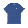 Maglietta Uomo Club Tee Dk Marina Blue/white AR4997