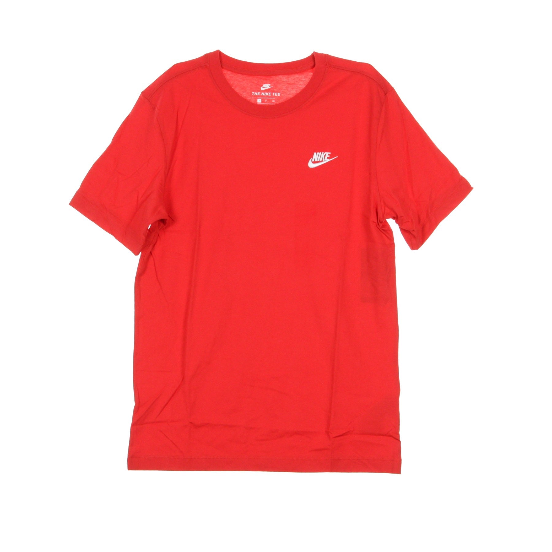 Maglietta Uomo Club Tee University Red/white AR4997