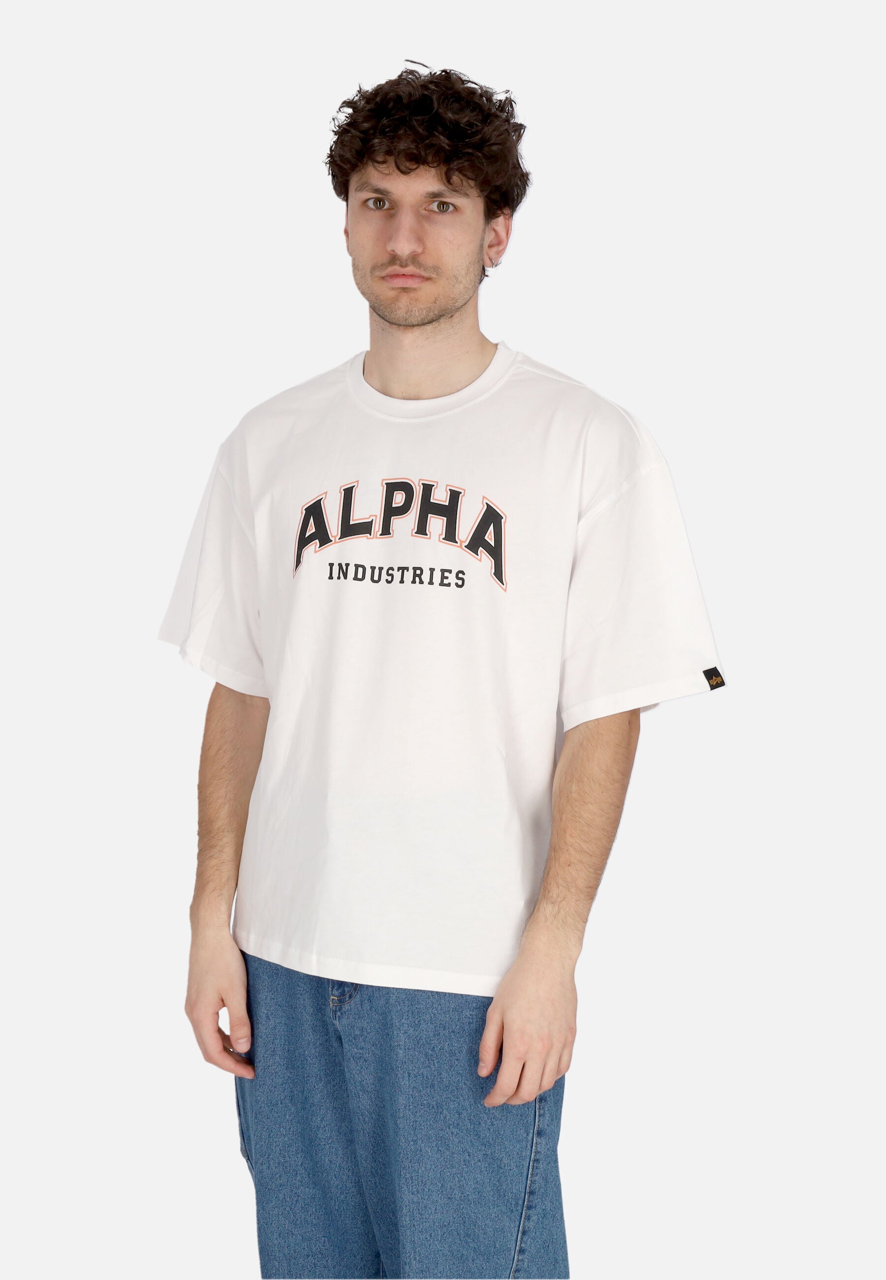 Maglietta Uomo College Tee White 146501