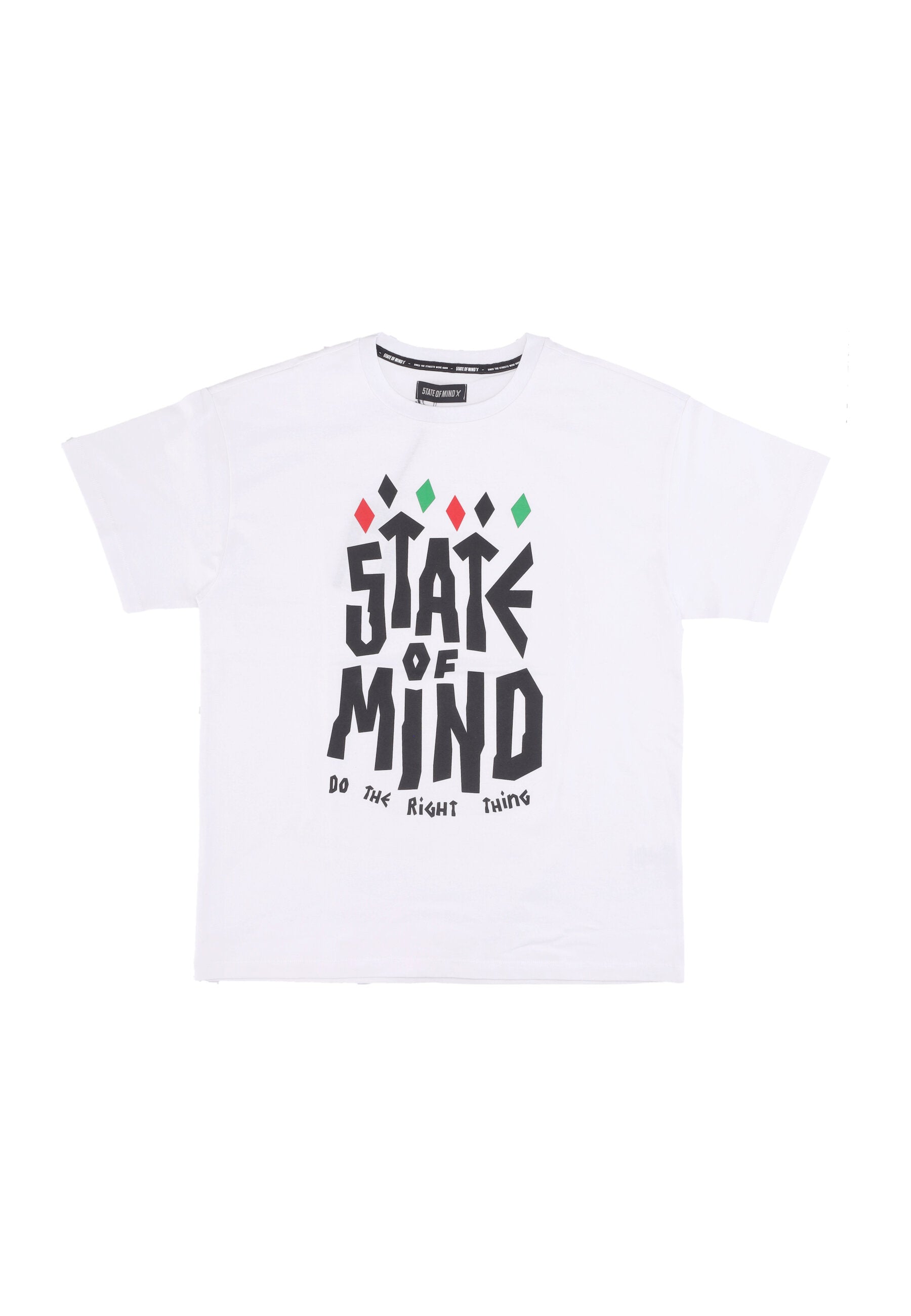 Maglietta Uomo Do The Right Thing Tee White TSSOM4124