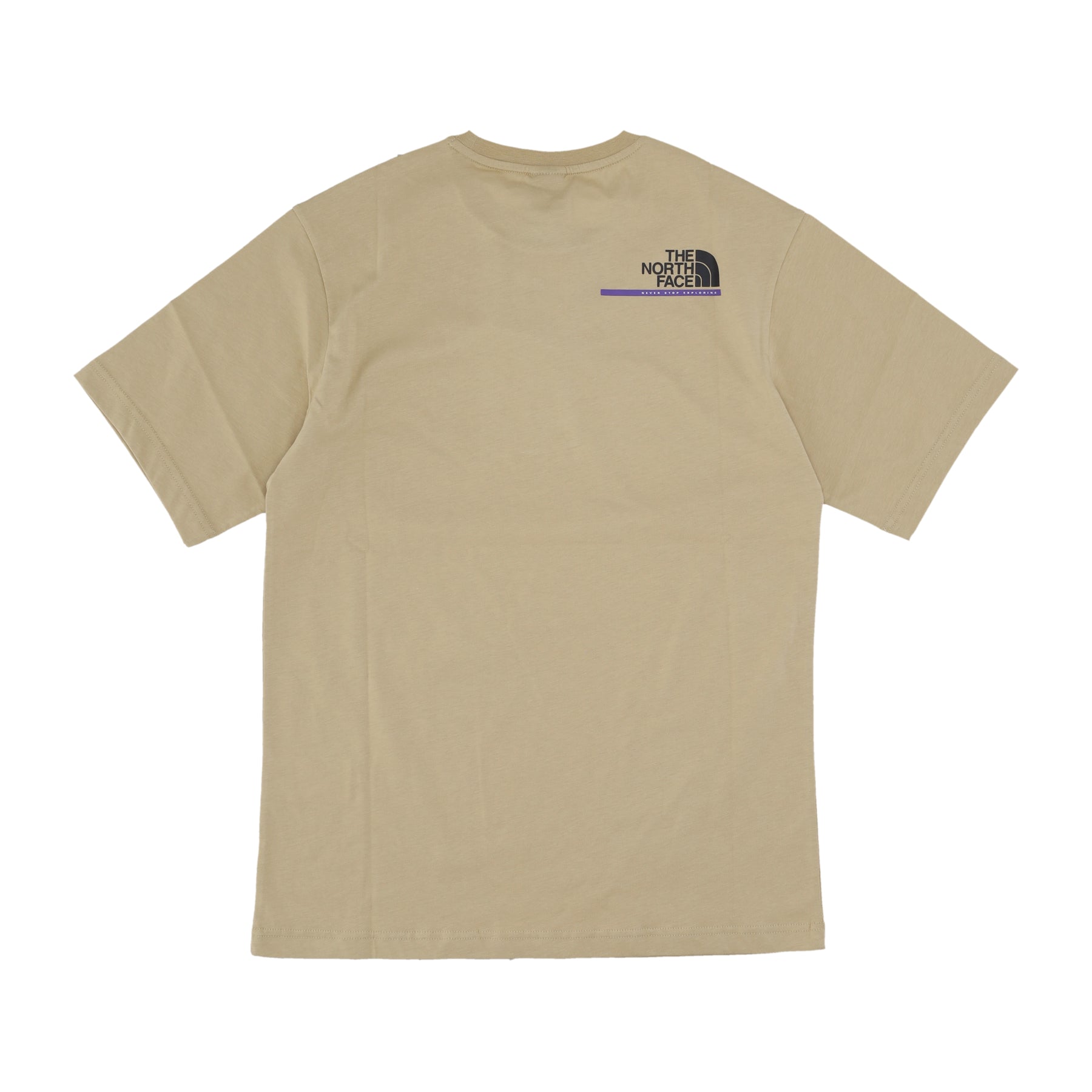 Maglietta Uomo Est 1966 Tee Khaki Stone NF0A87E7LK51